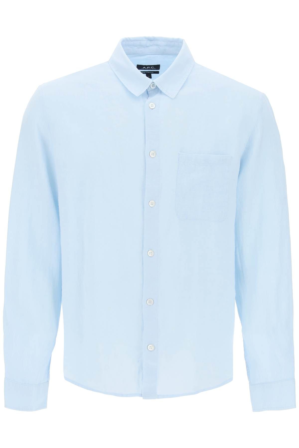 A.P.C. A. P.C. linen cassel shirt for