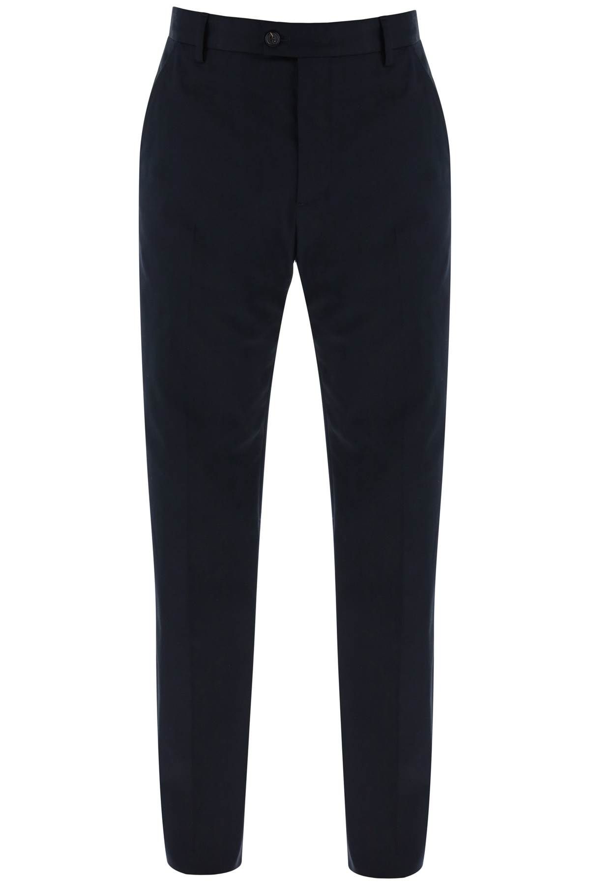 Alexander McQueen ALEXANDER MCQUEEN chino pants with logo lettering on the