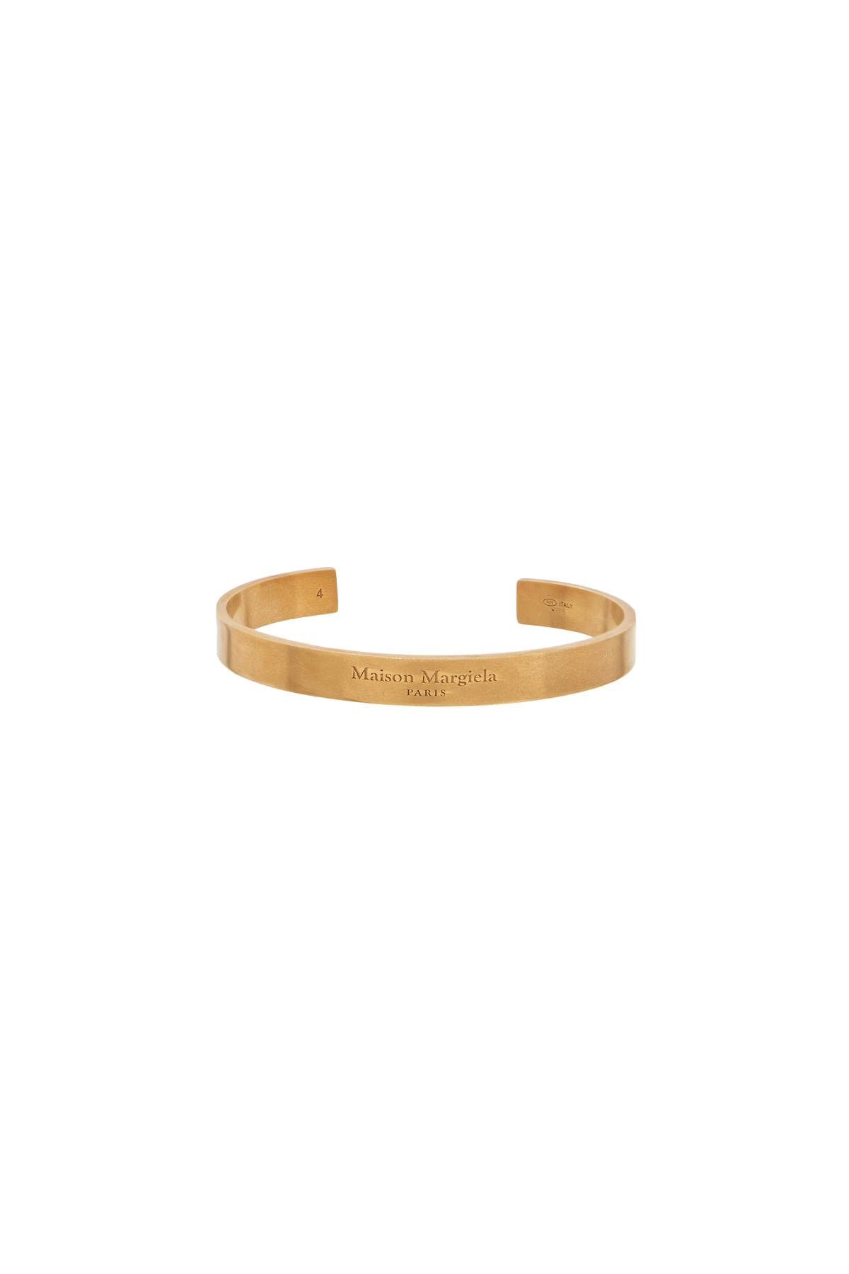 Maison Margiela MAISON MARGIELA rigid bracelet with logo