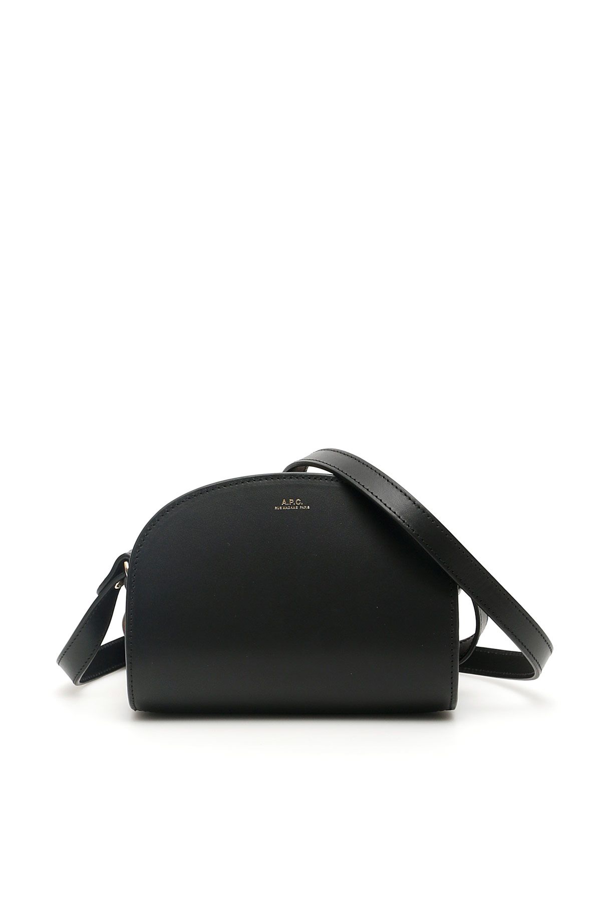 A.P.C. A. P.C. demi-lune mini crossbody bag