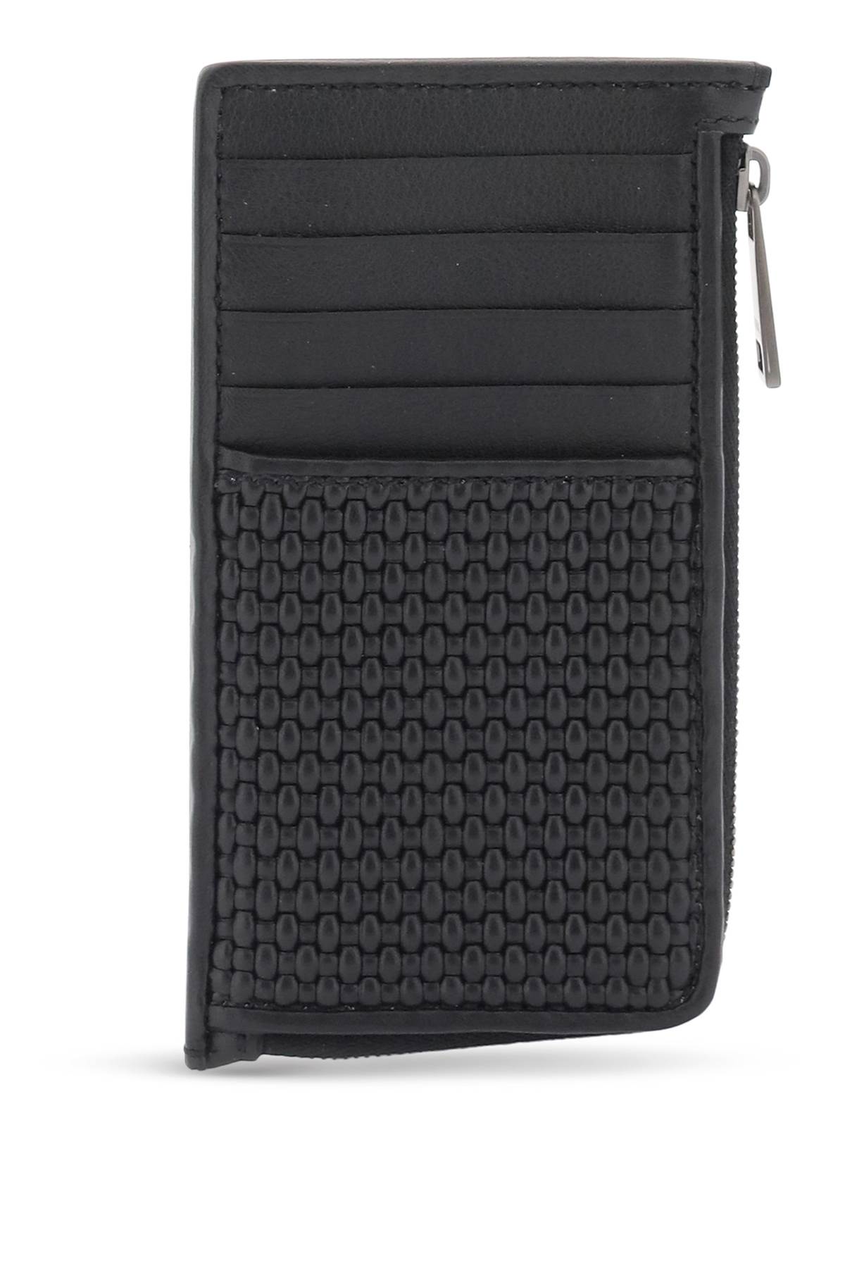 zegna ZEGNA pelletessuta wallet