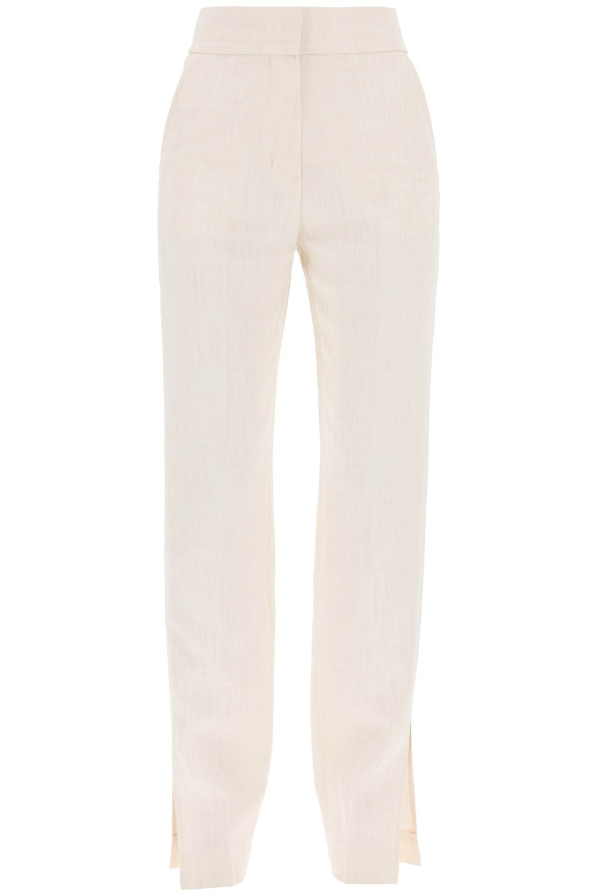 Jacquemus JACQUEMUS 'le pantalon tibau' slit pants