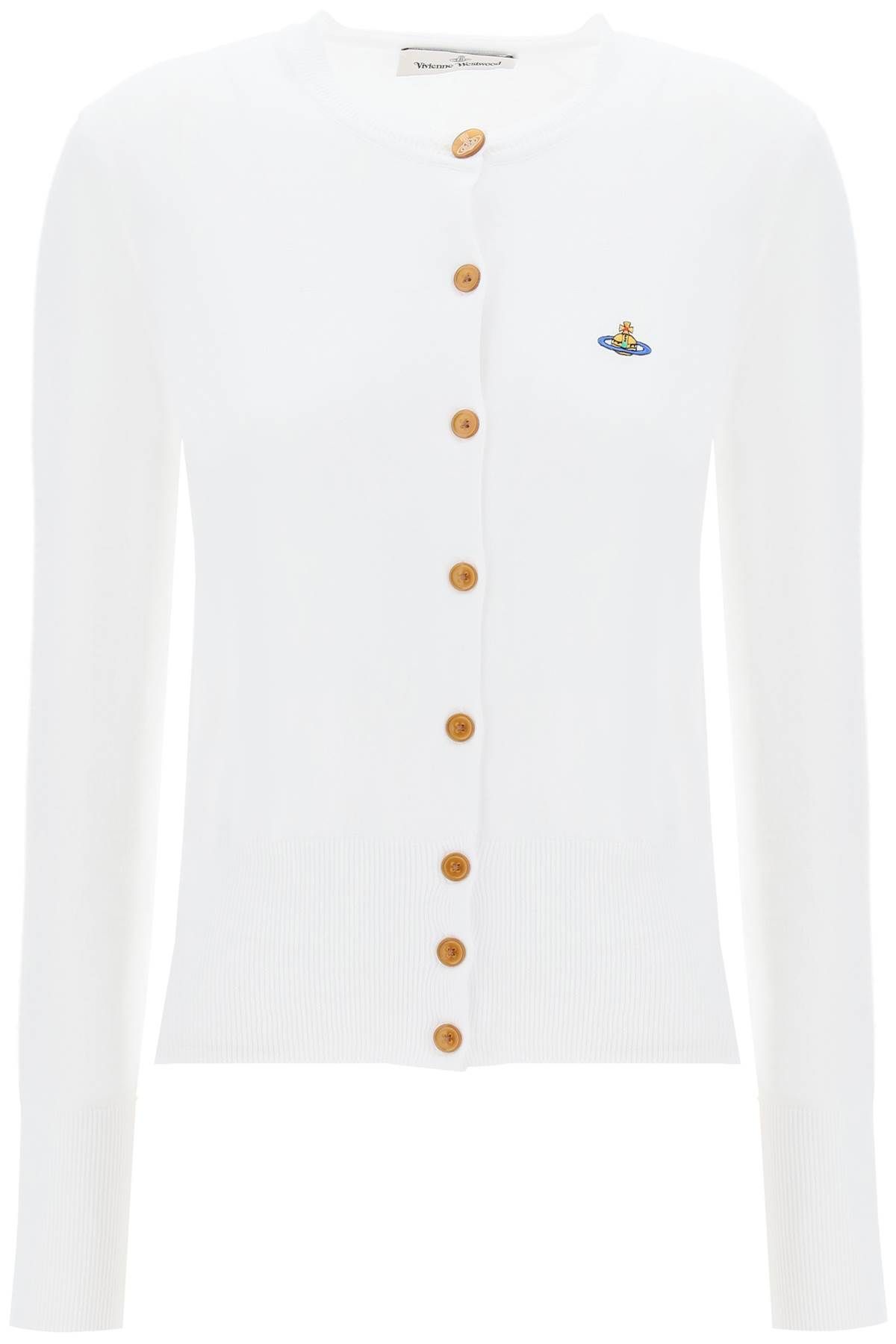 Vivienne Westwood VIVIENNE WESTWOOD bea cardigan with logo embroidery