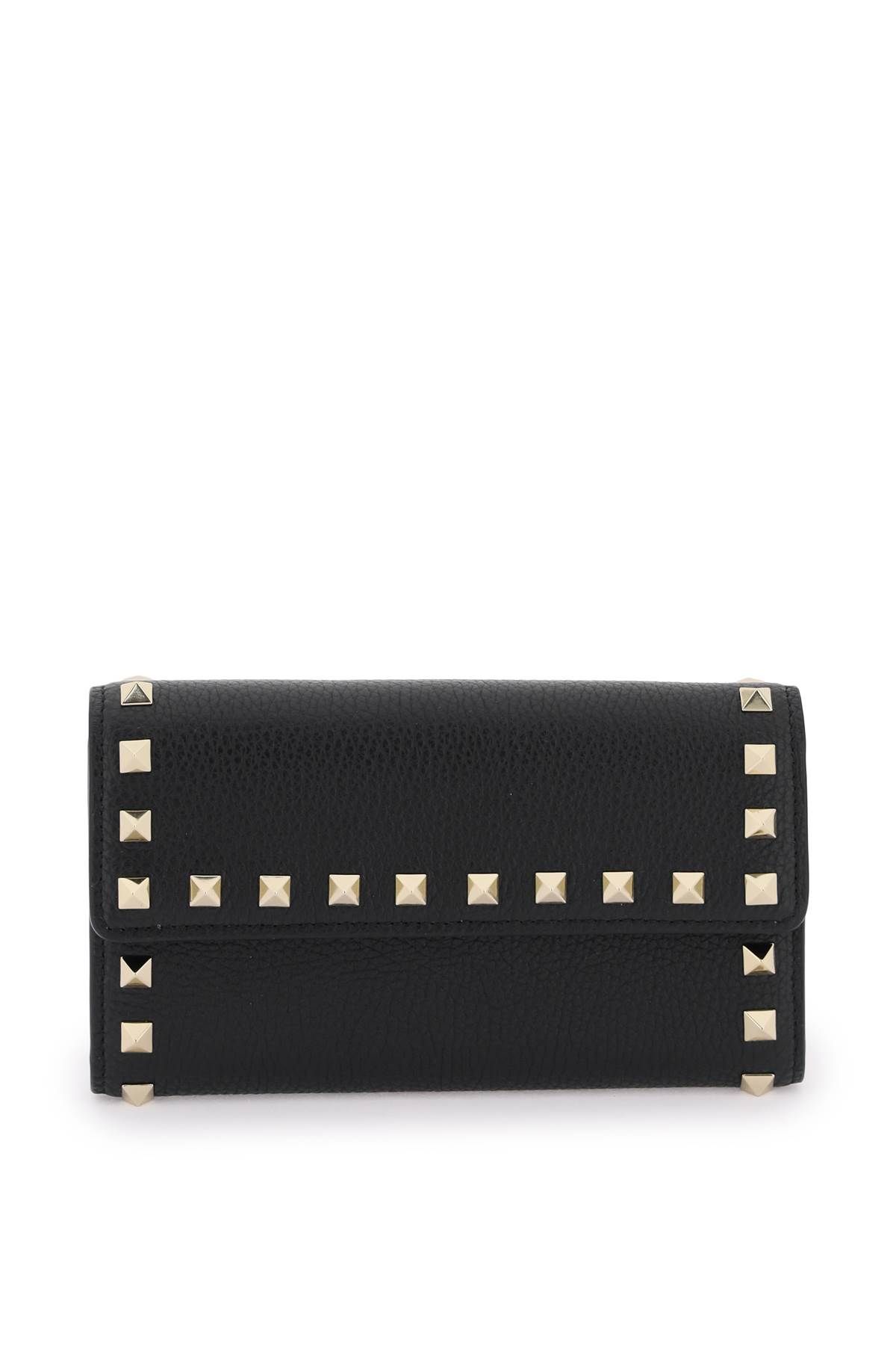 VALENTINO GARAVANI VALENTINO GARAVANI leather rockstud wallet