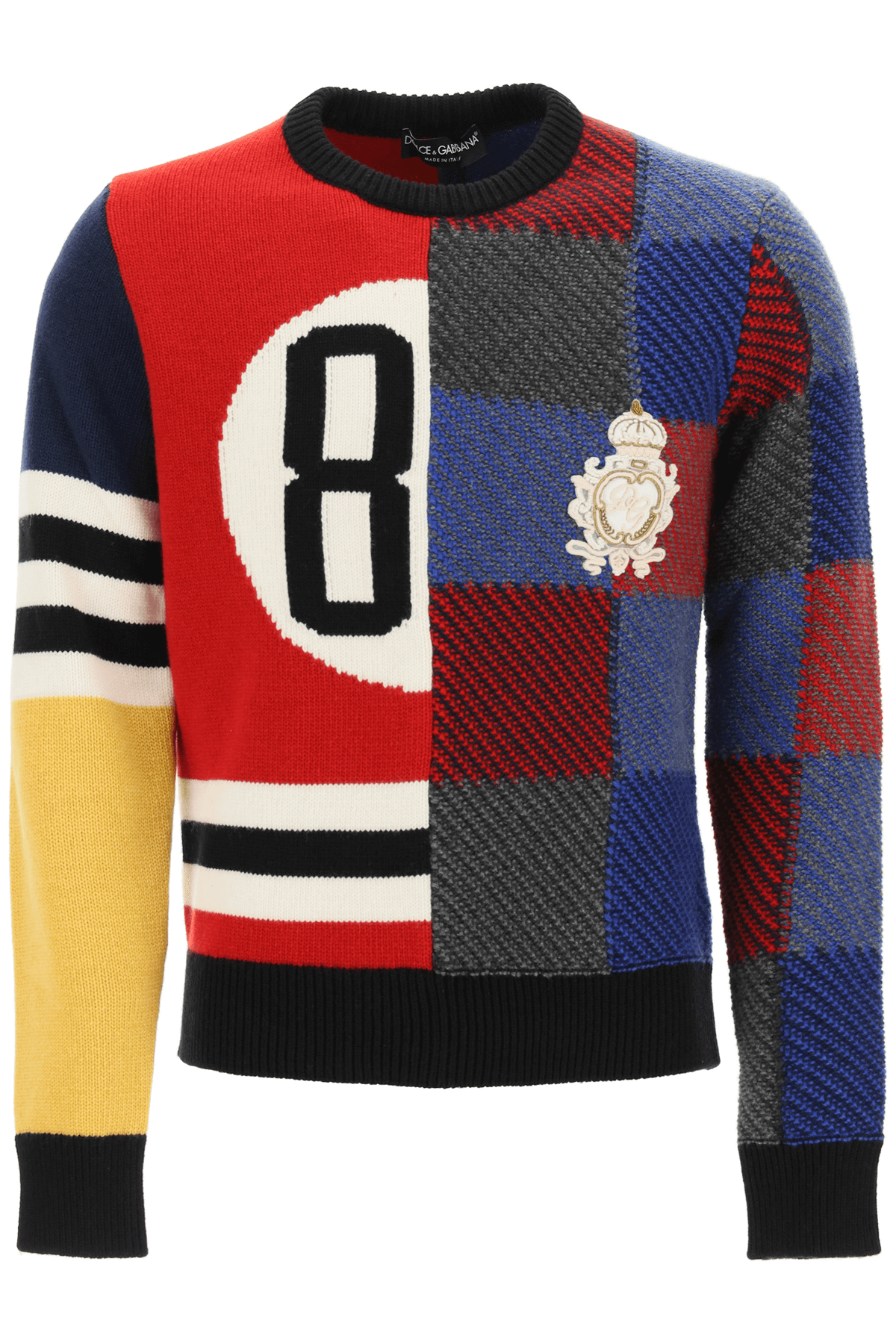 Dolce & Gabbana DOLCE & GABBANA 84 sweater in multicolor wool