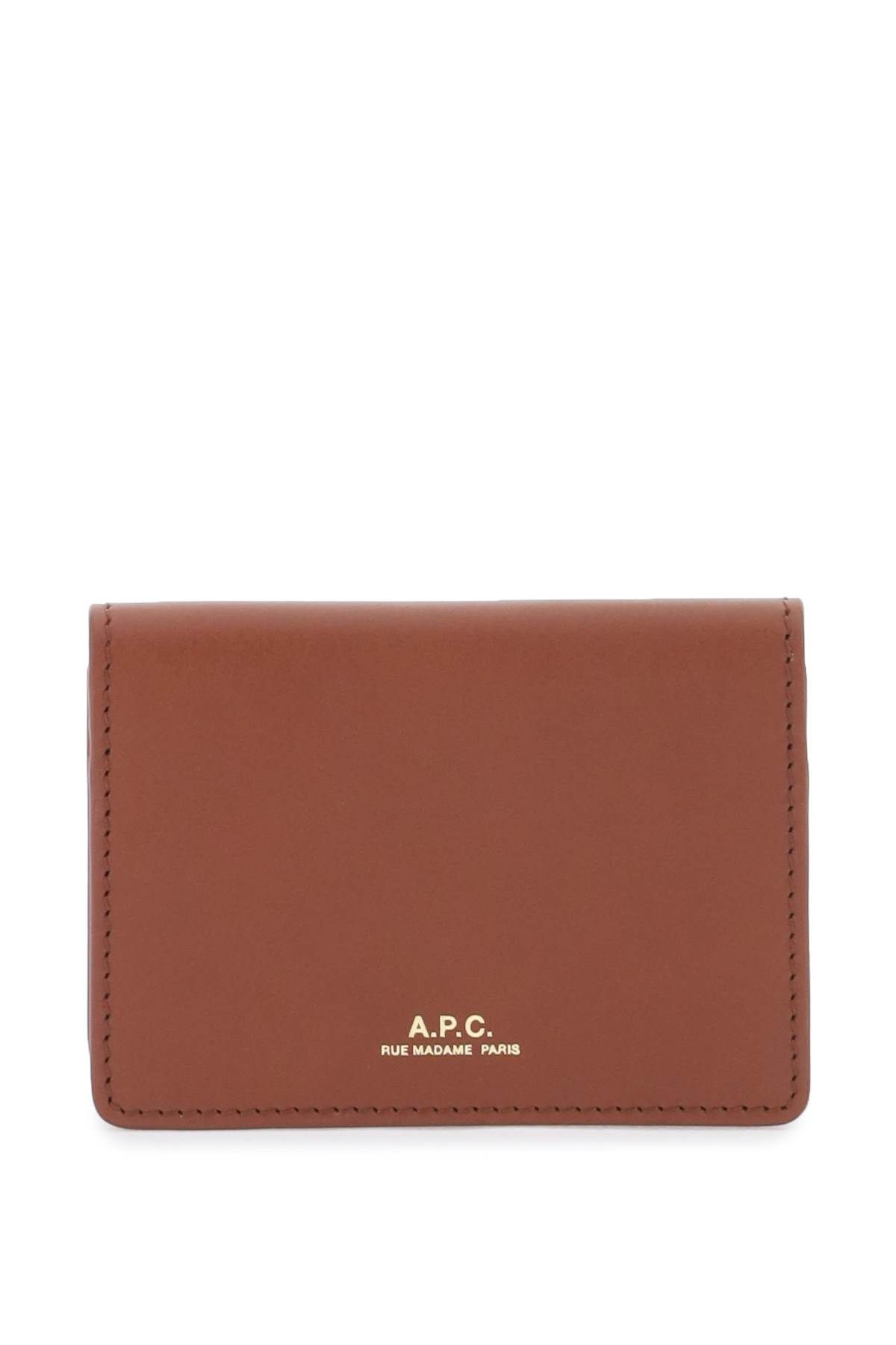 A.P.C. A. P.C. leather stefan card holder