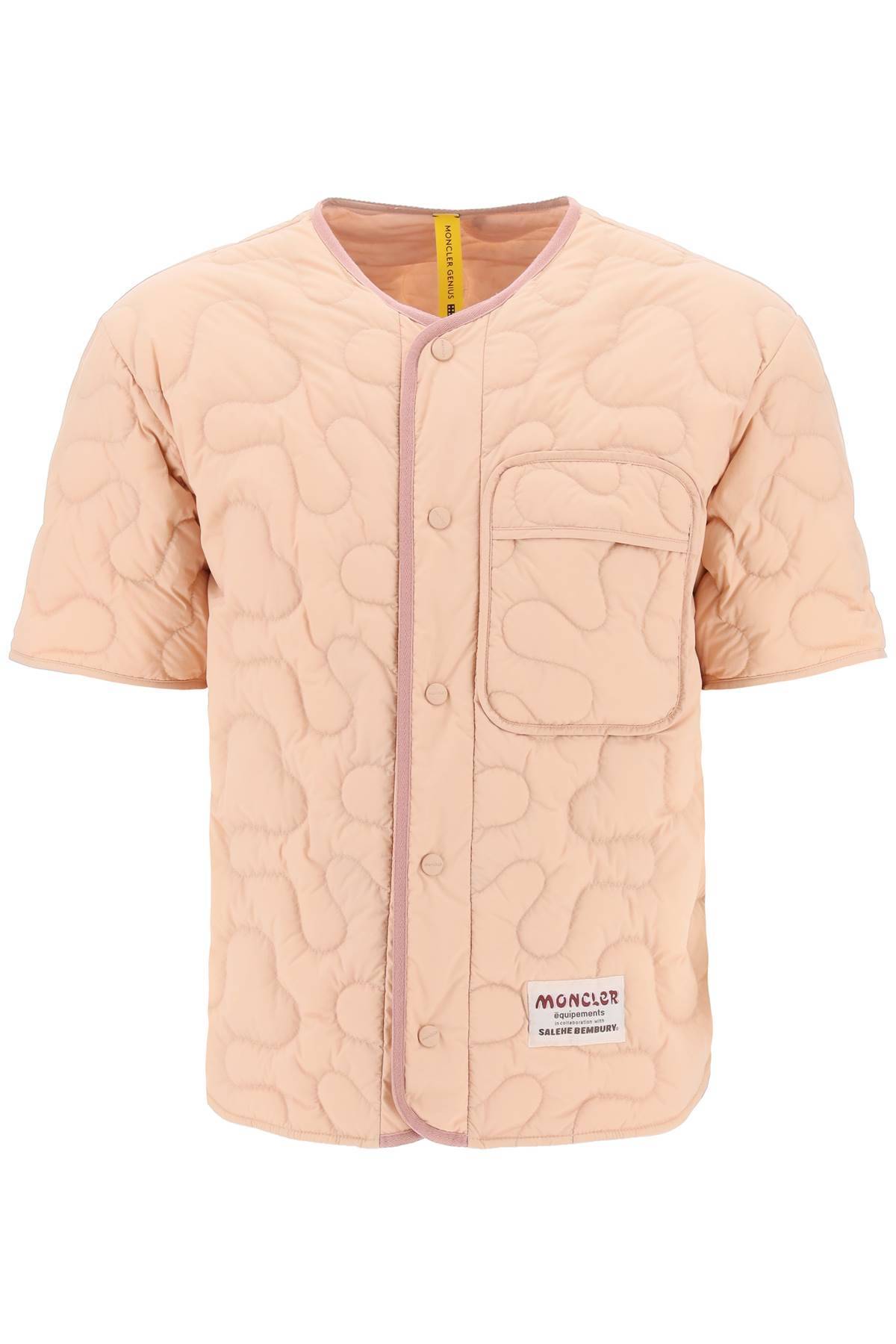 MONCLER X SALEHE BEMBURY MONCLER X SALEHE BEMBURY short-sleeved quilted jacket