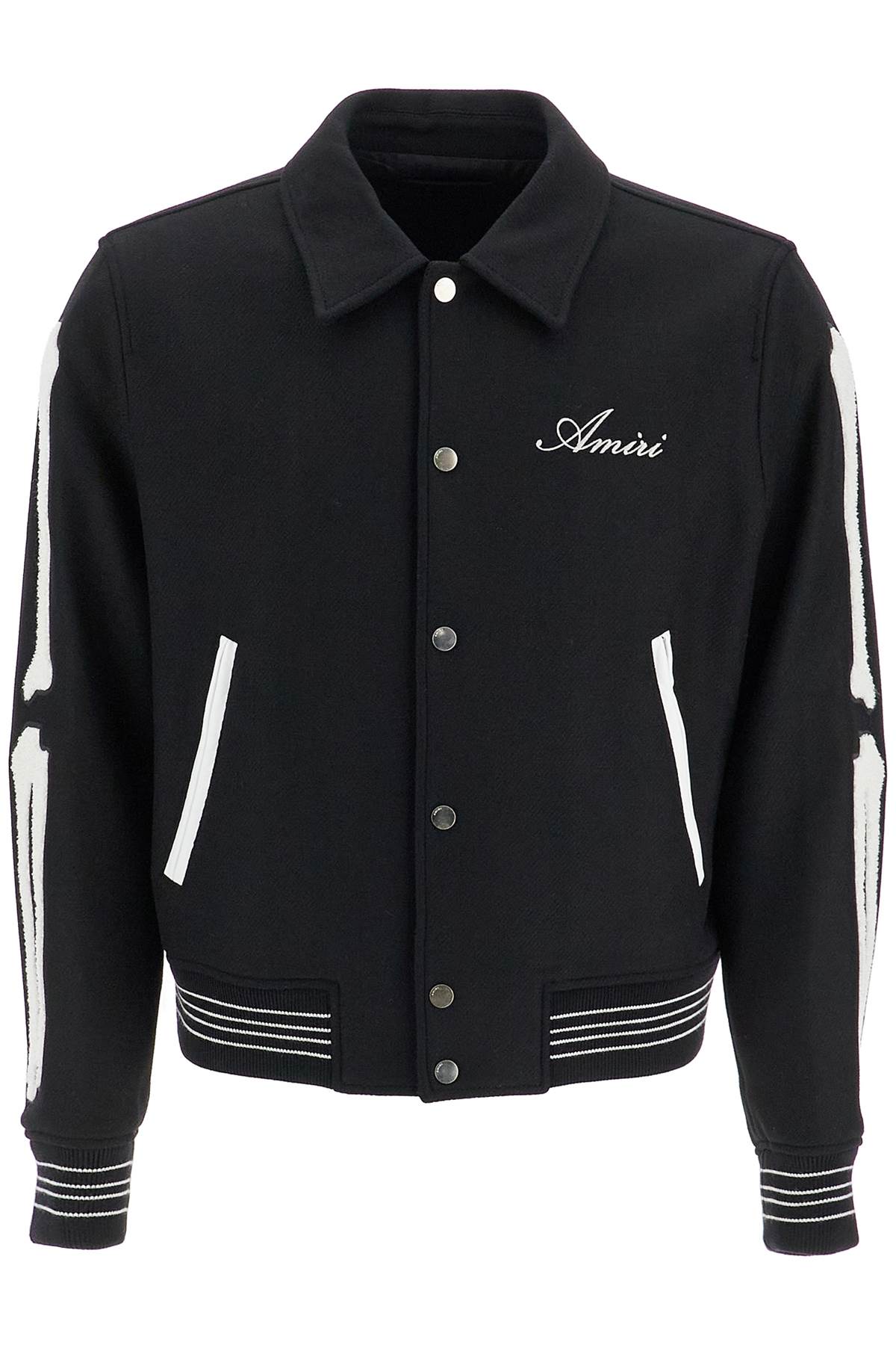 Amiri AMIRI bones varsity jacket