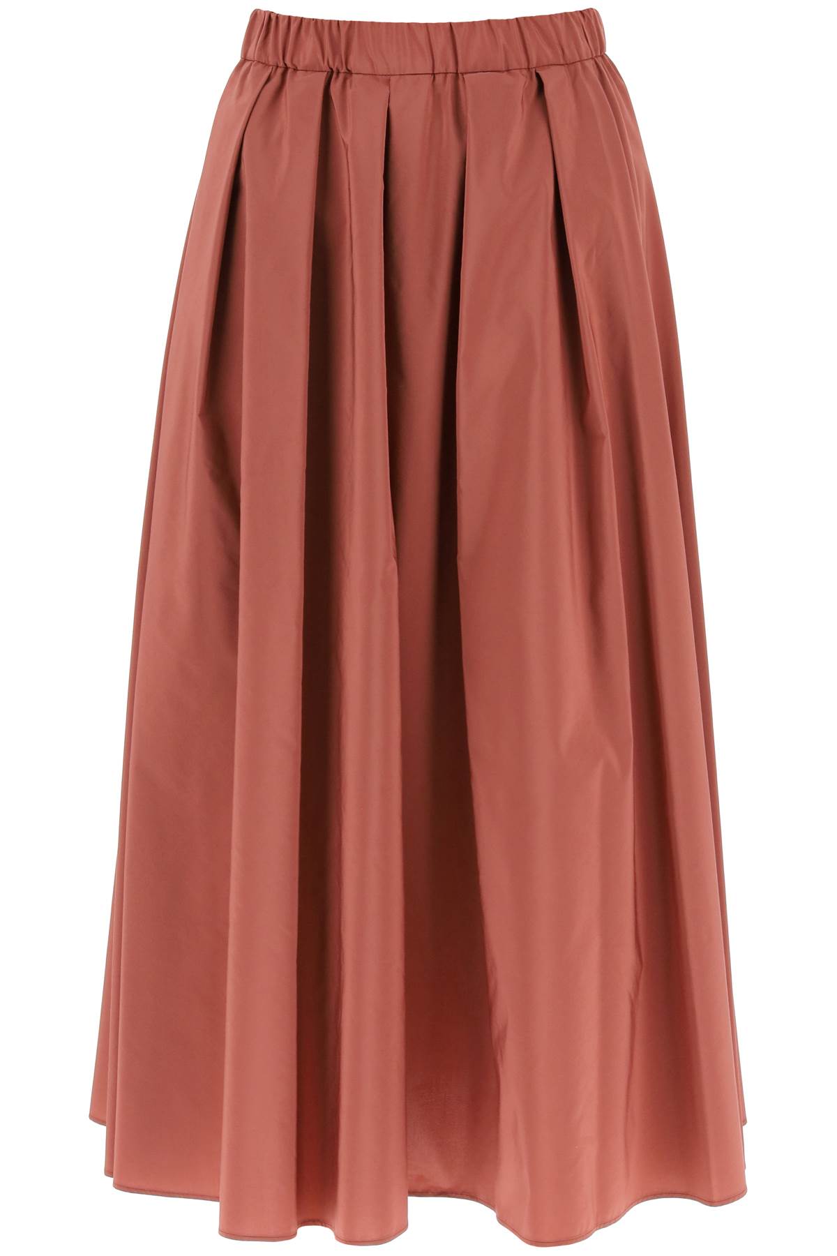 Weekend Max Mara WEEKEND MAX MARA egidio taffeta a-line skirt