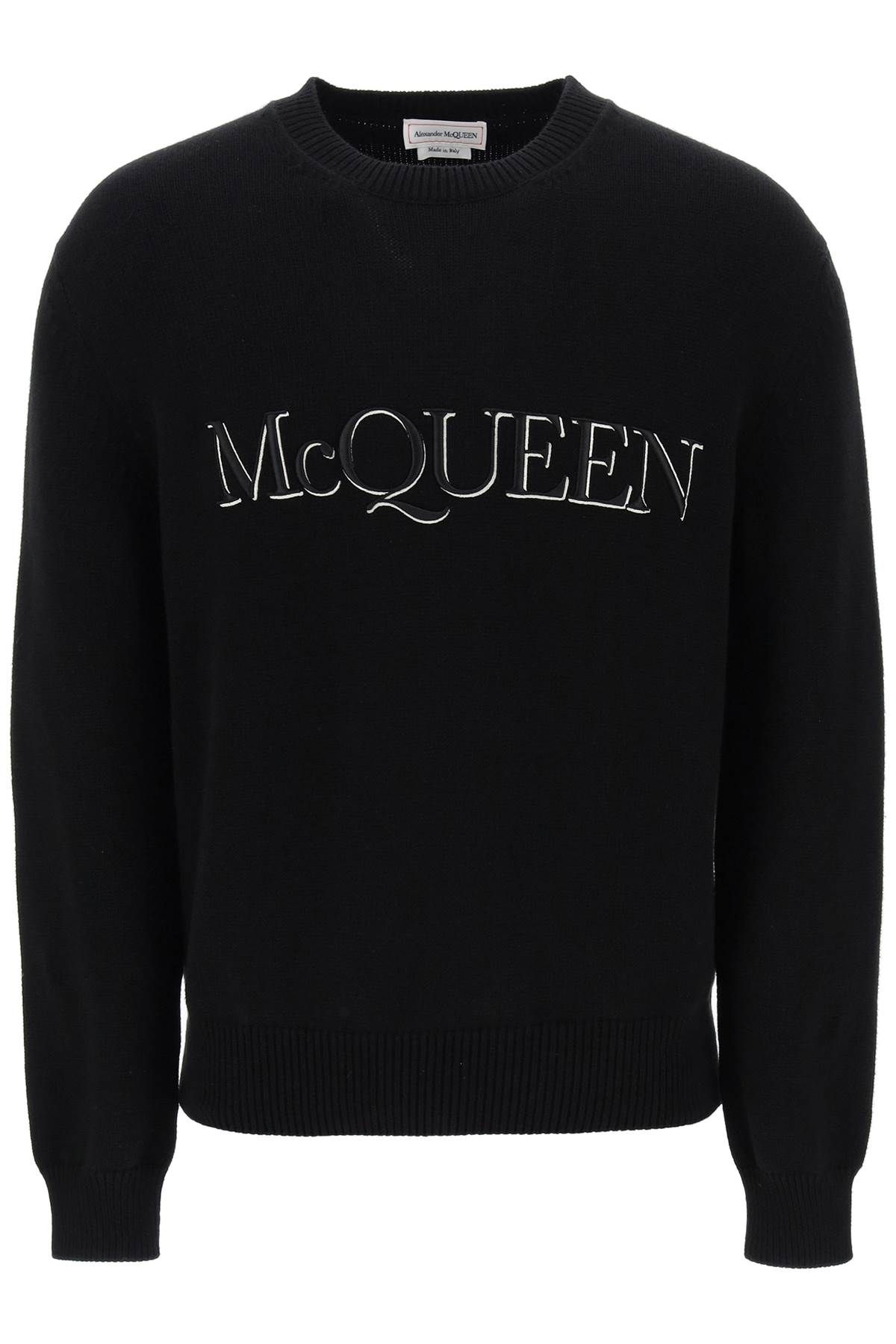 Alexander McQueen ALEXANDER MCQUEEN sweater with logo embroidery