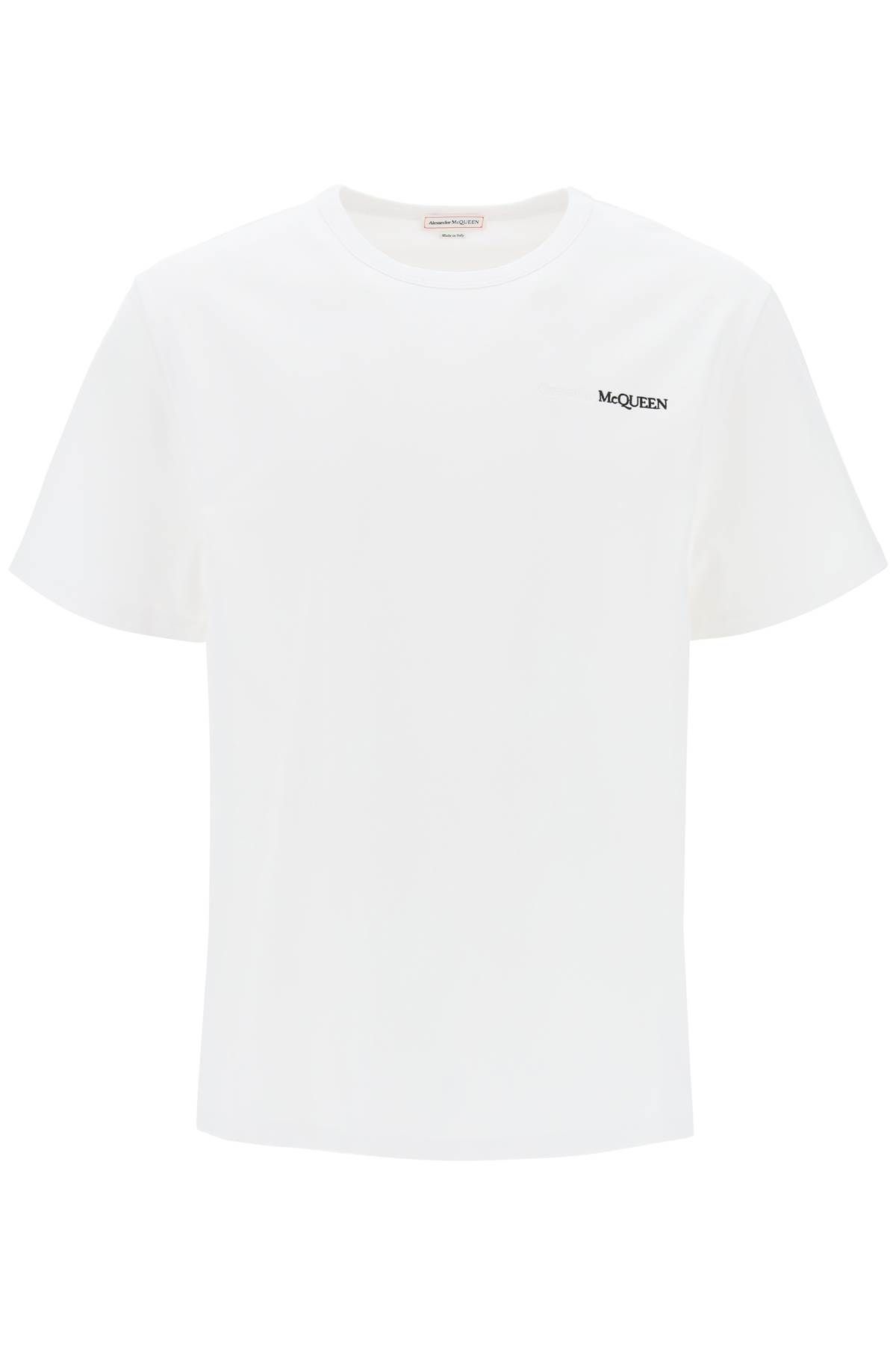 Alexander McQueen ALEXANDER MCQUEEN reflected logo t-shirt