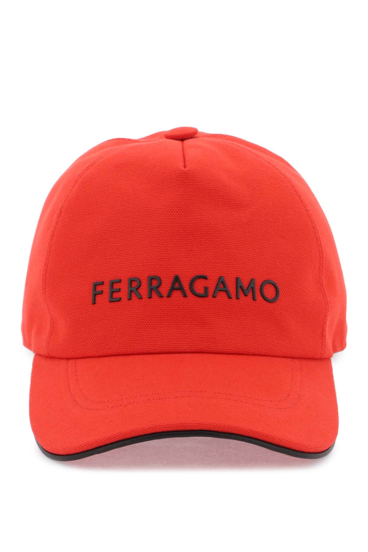 Ferragamo FERRAGAMO logo baseball cap