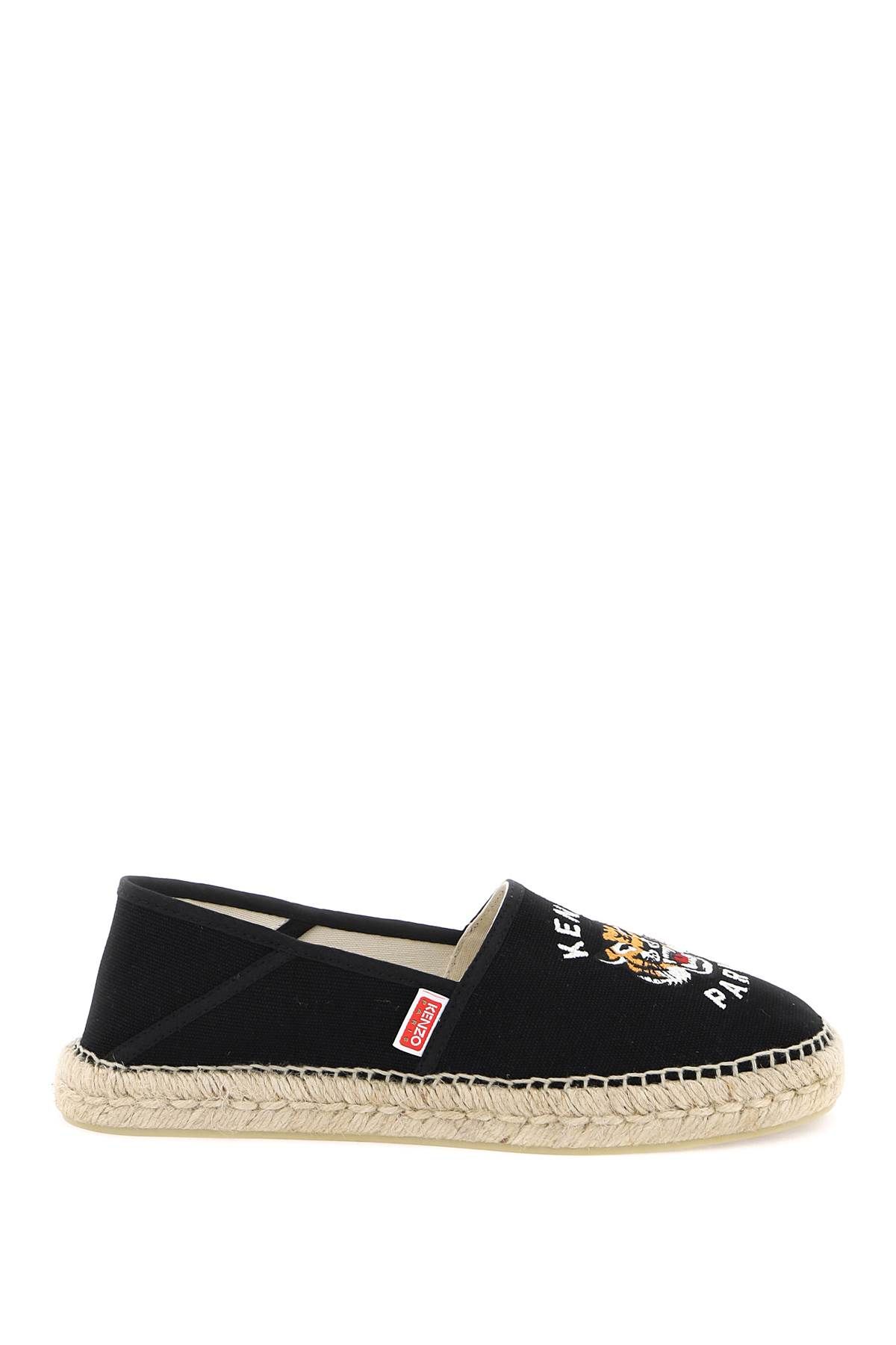 Kenzo KENZO canvas espadrilles with logo embroidery