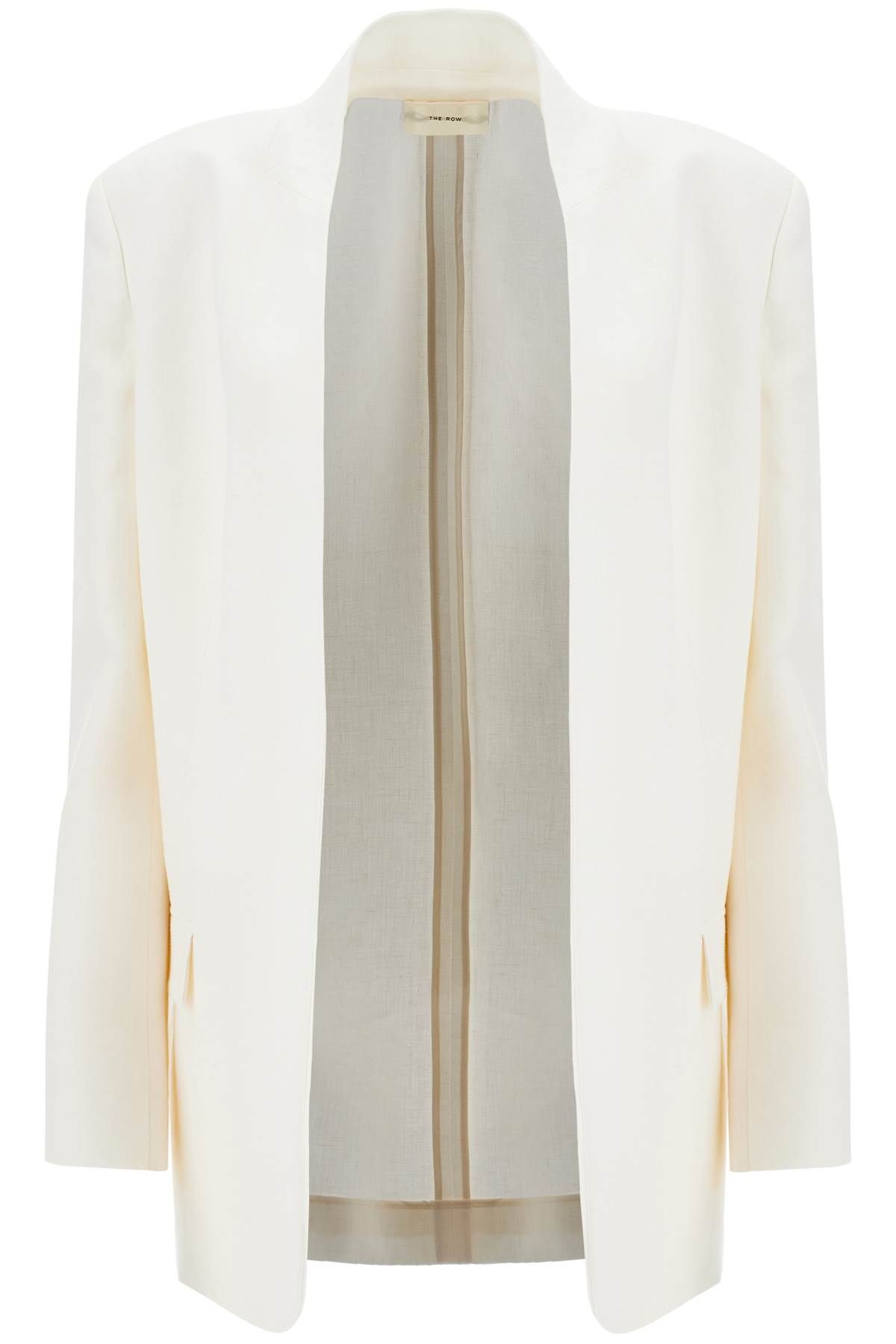 The Row THE ROW "harvy open linen blazer