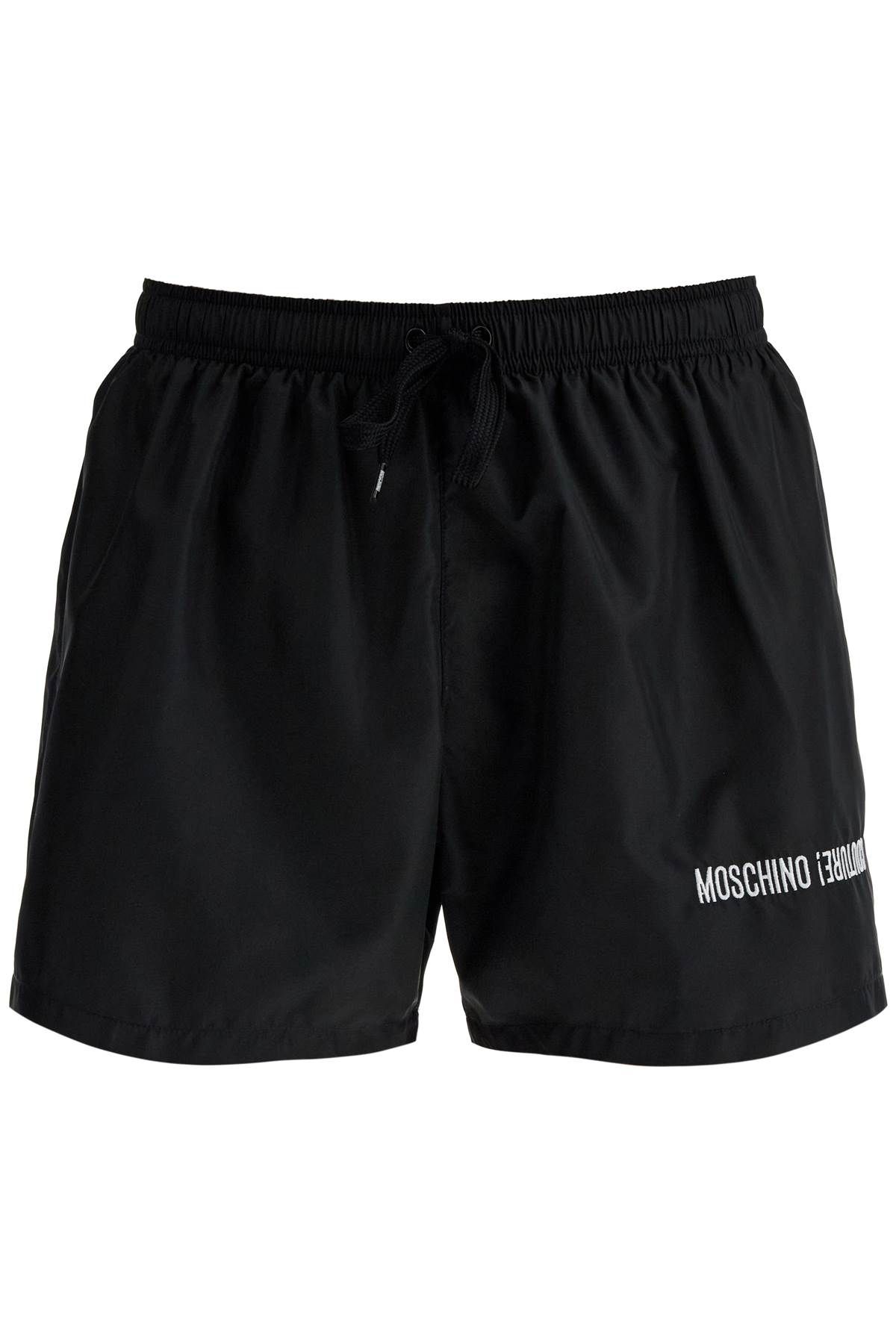 Moschino MOSCHINO embroidered sea boxer shorts