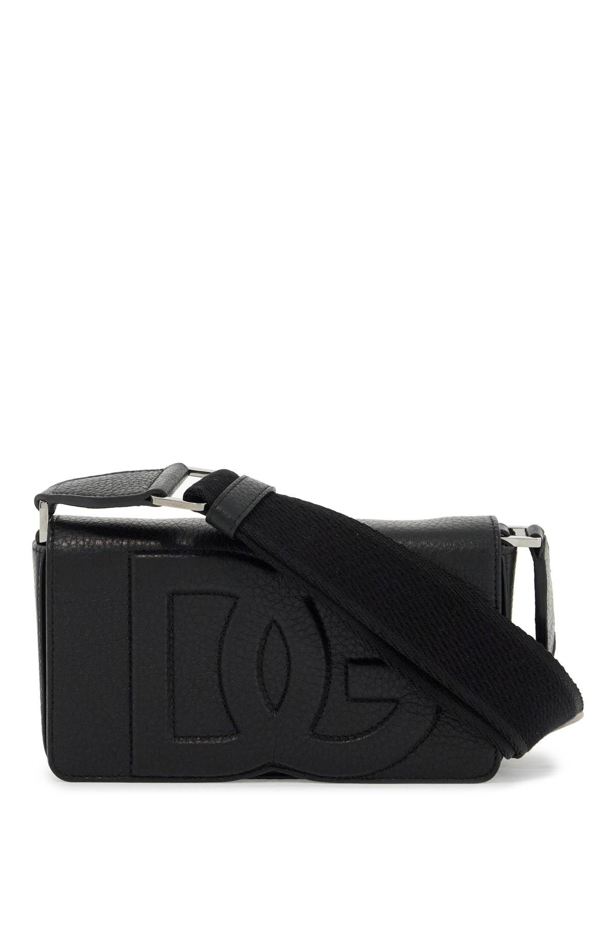 Dolce & Gabbana DOLCE & GABBANA mini leather crossbody bag with shoulder strap.