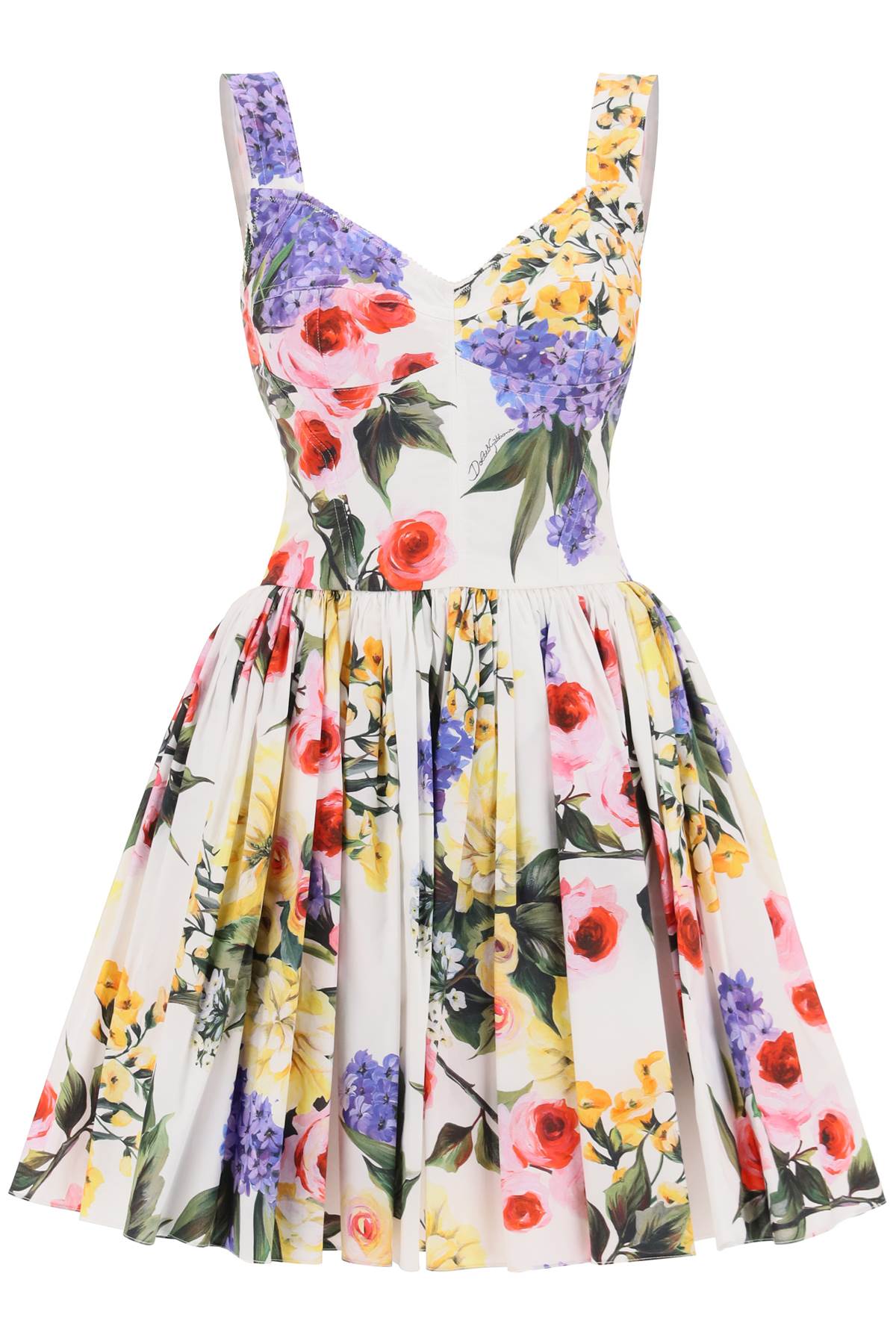 Dolce & Gabbana DOLCE & GABBANA rose garden mini dress