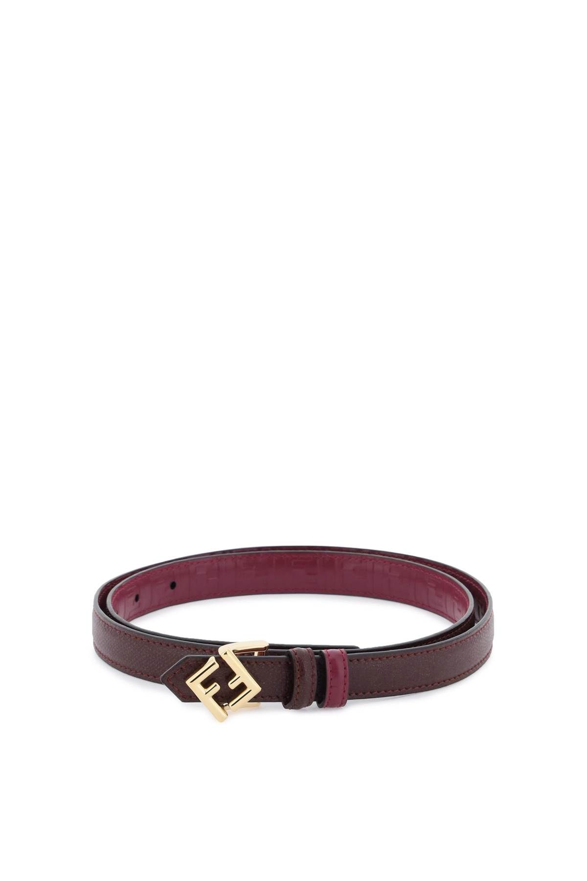 FENDI FENDI ff diamonds reversibile belt