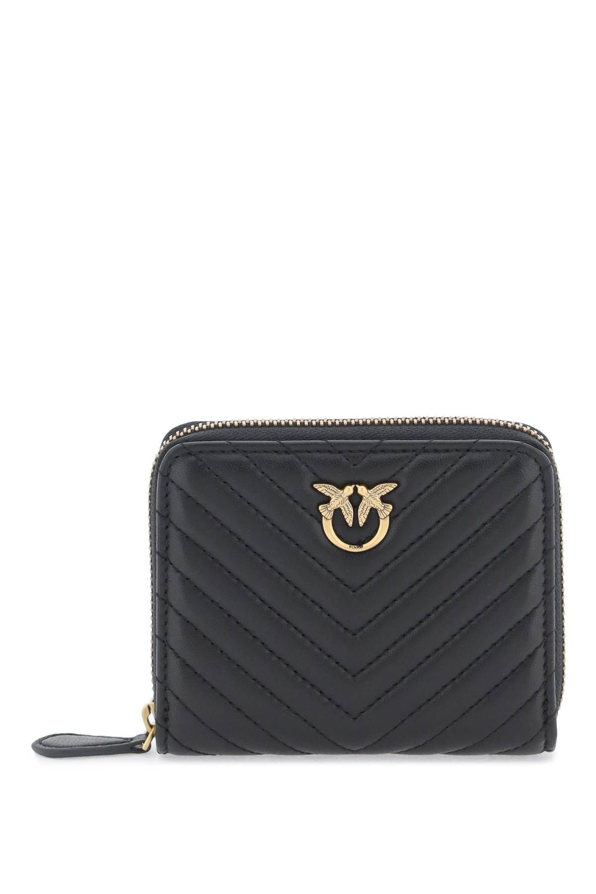 Pinko PINKO leather zip-around wallet