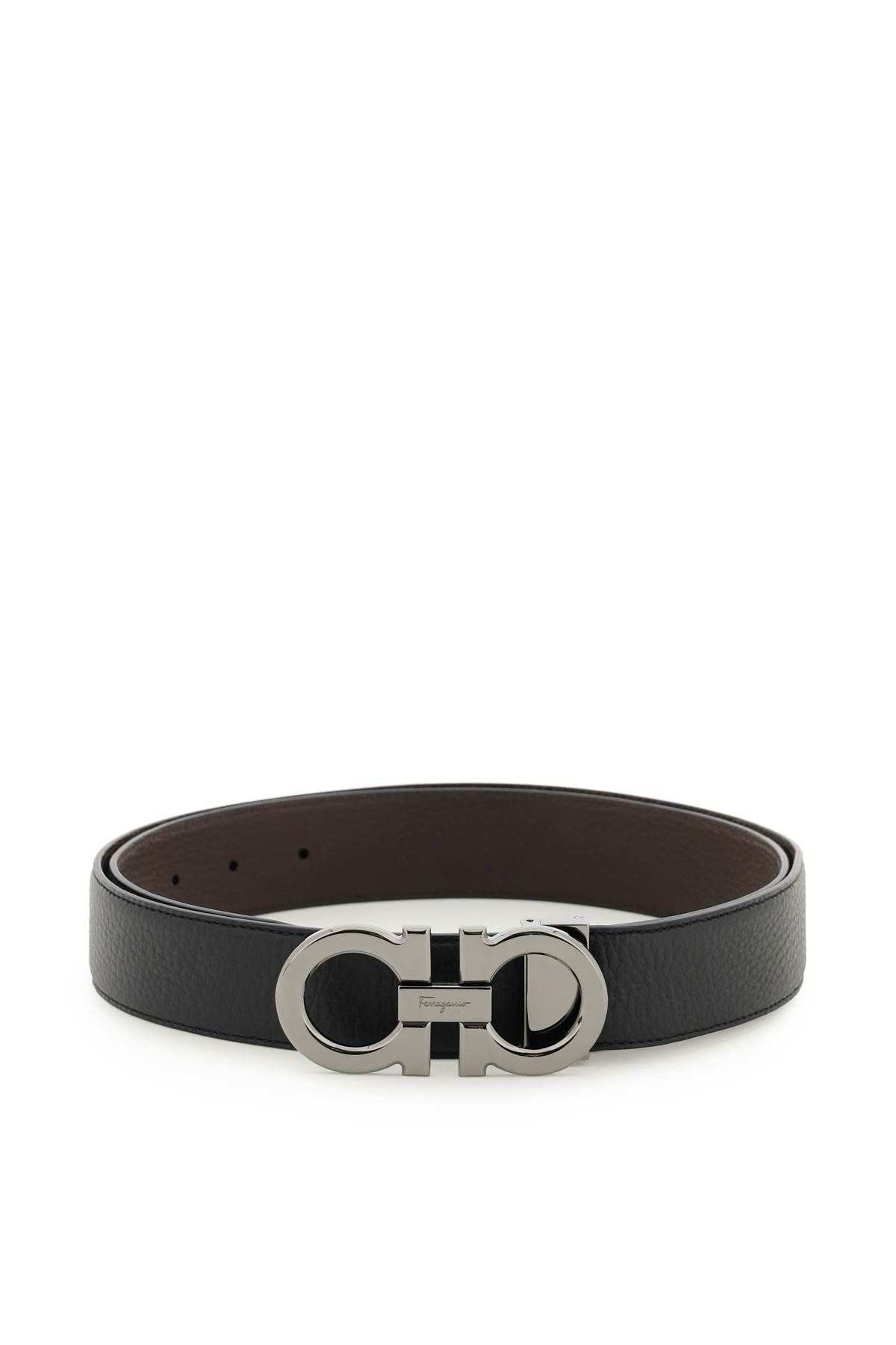 Ferragamo FERRAGAMO gancini reversible leather belt