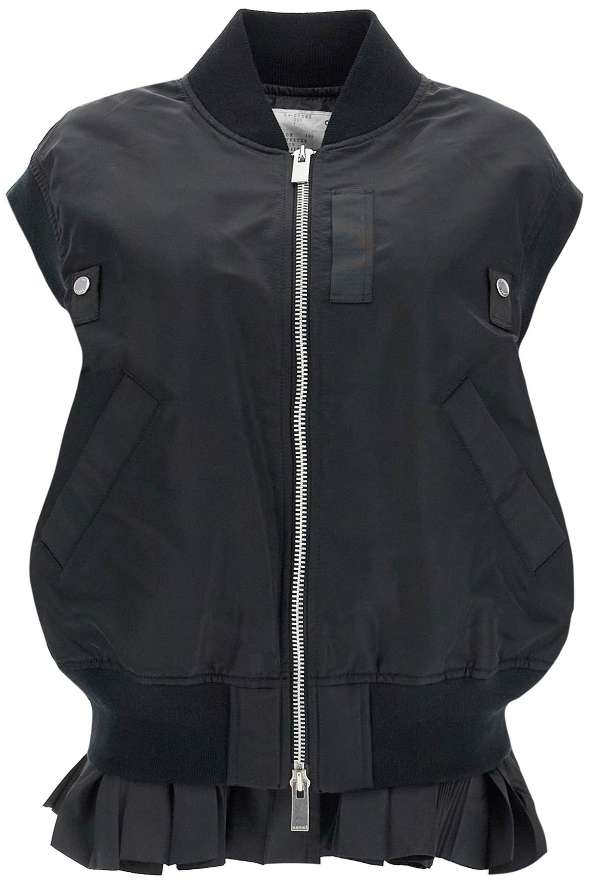 Sacai SACAI layered nylon vest for outdoor