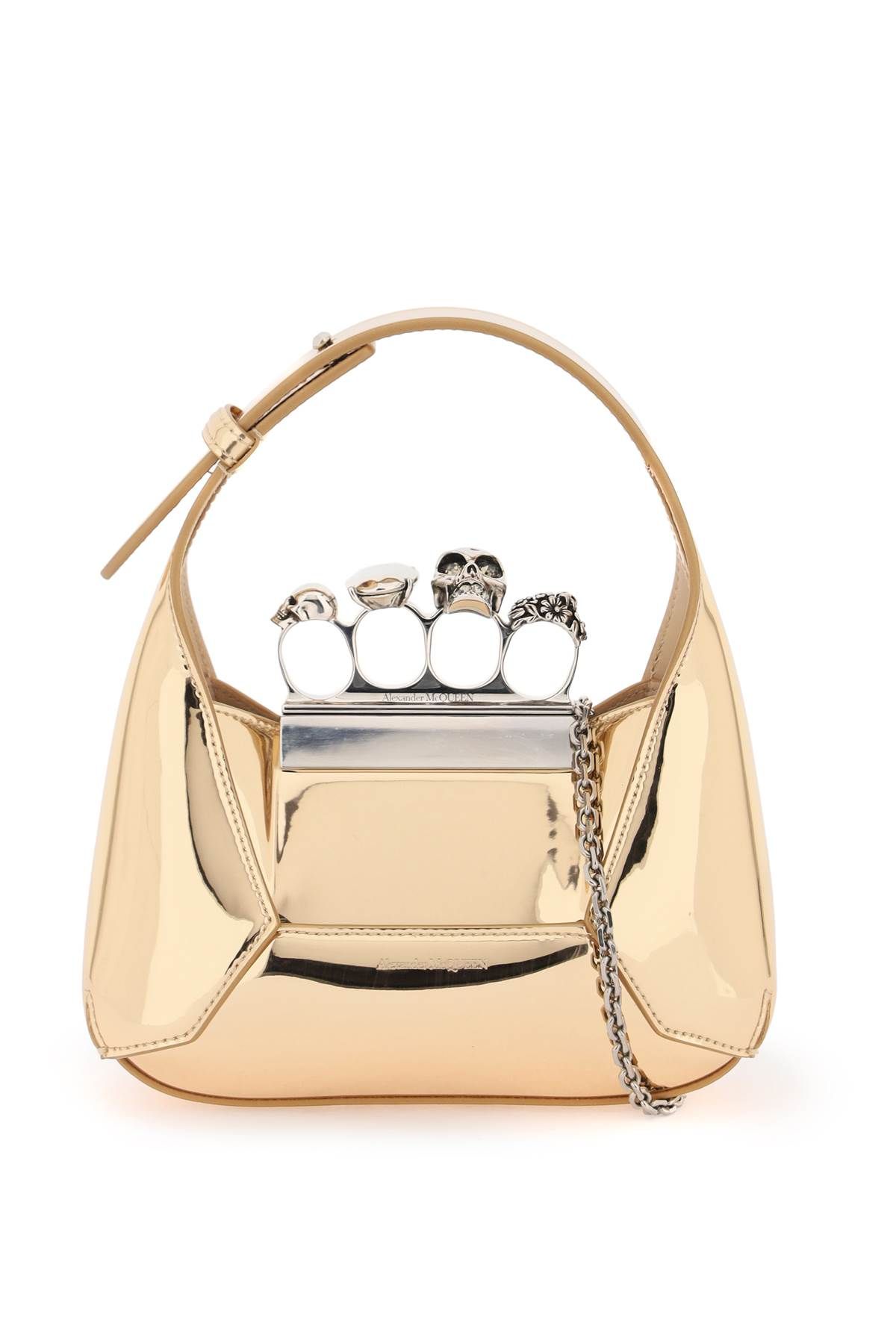 Alexander McQueen ALEXANDER MCQUEEN the jewelled hobo mini bag