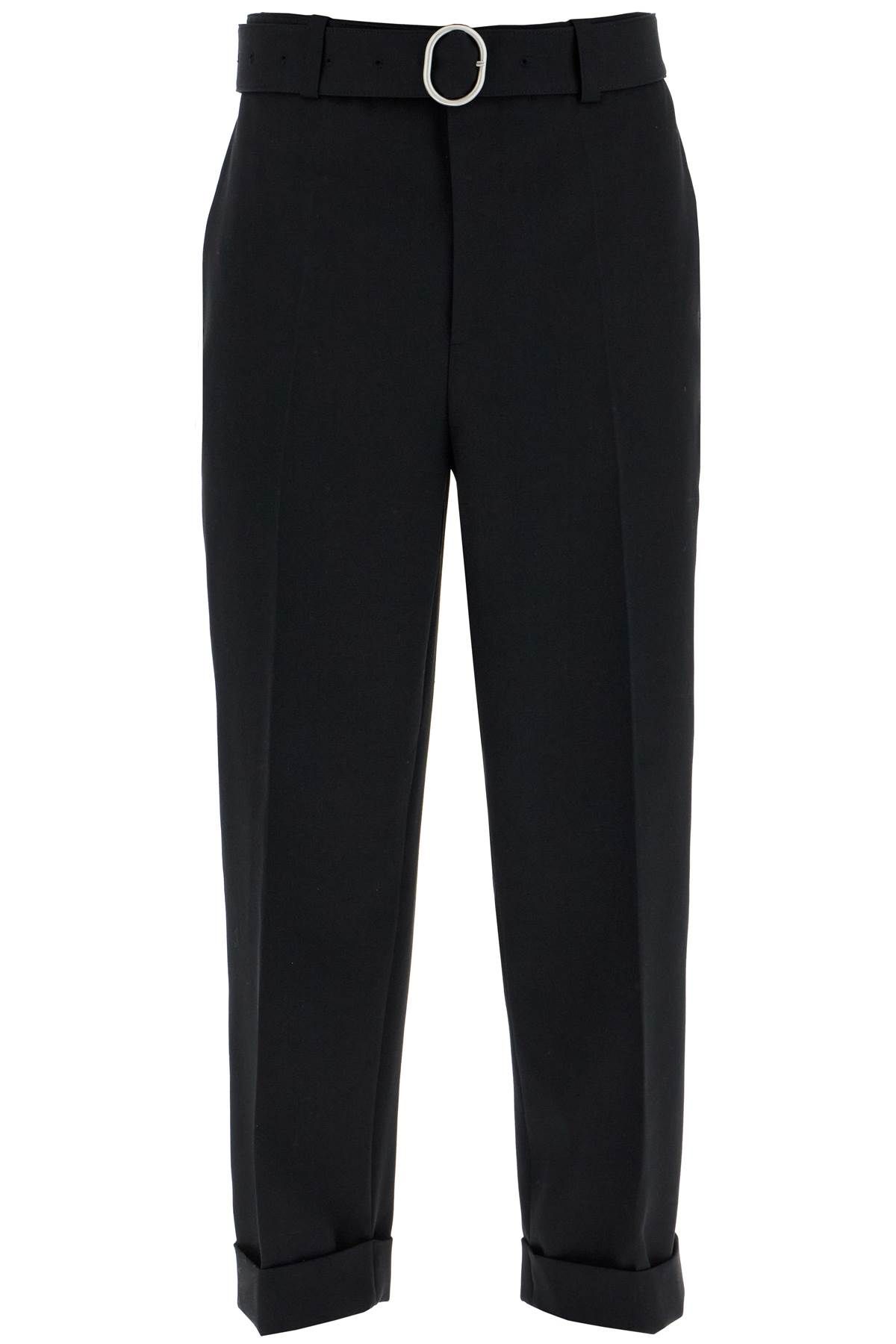 Jil Sander JIL SANDER wool pants with belt.