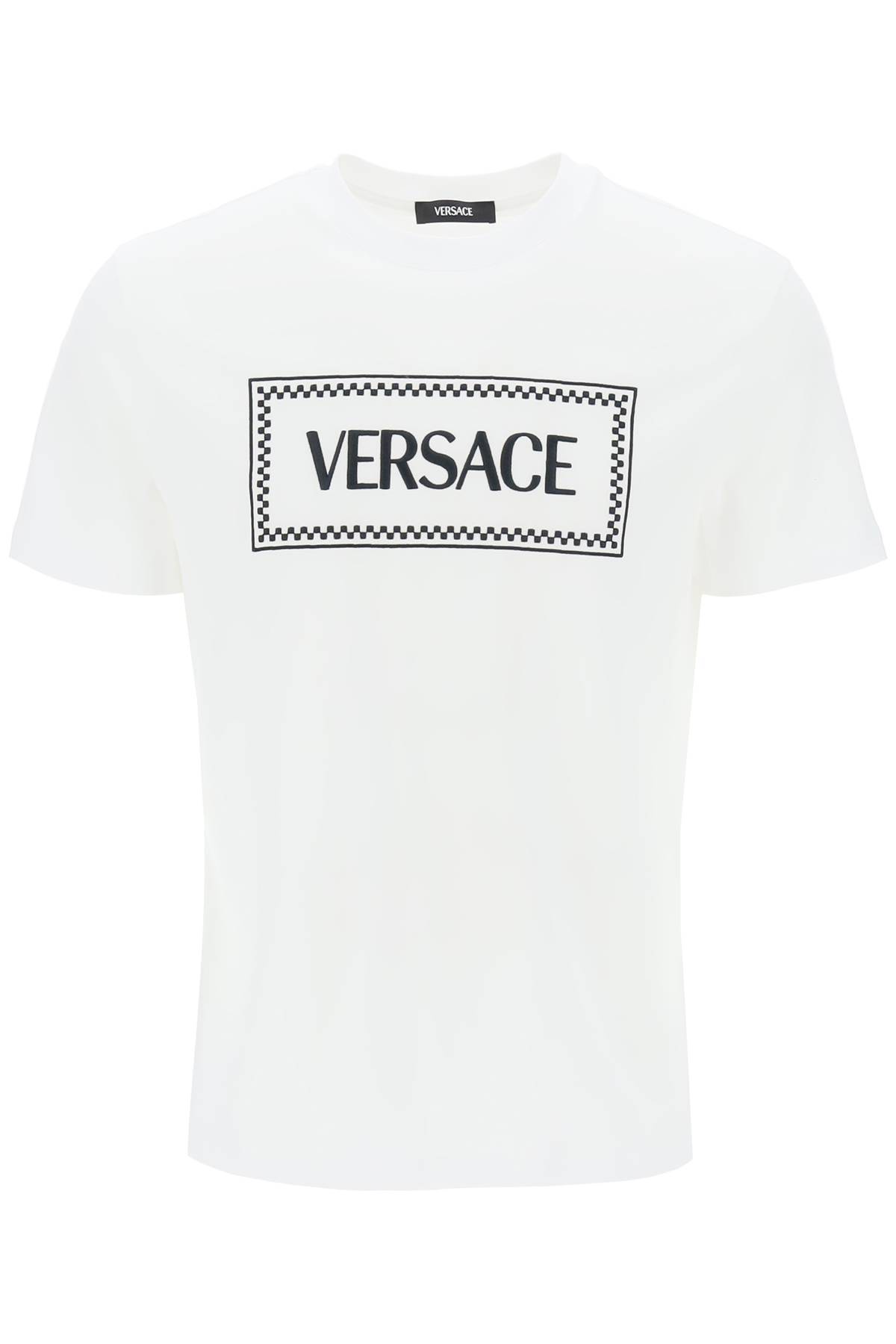 Versace VERSACE embroidered logo t-shirt