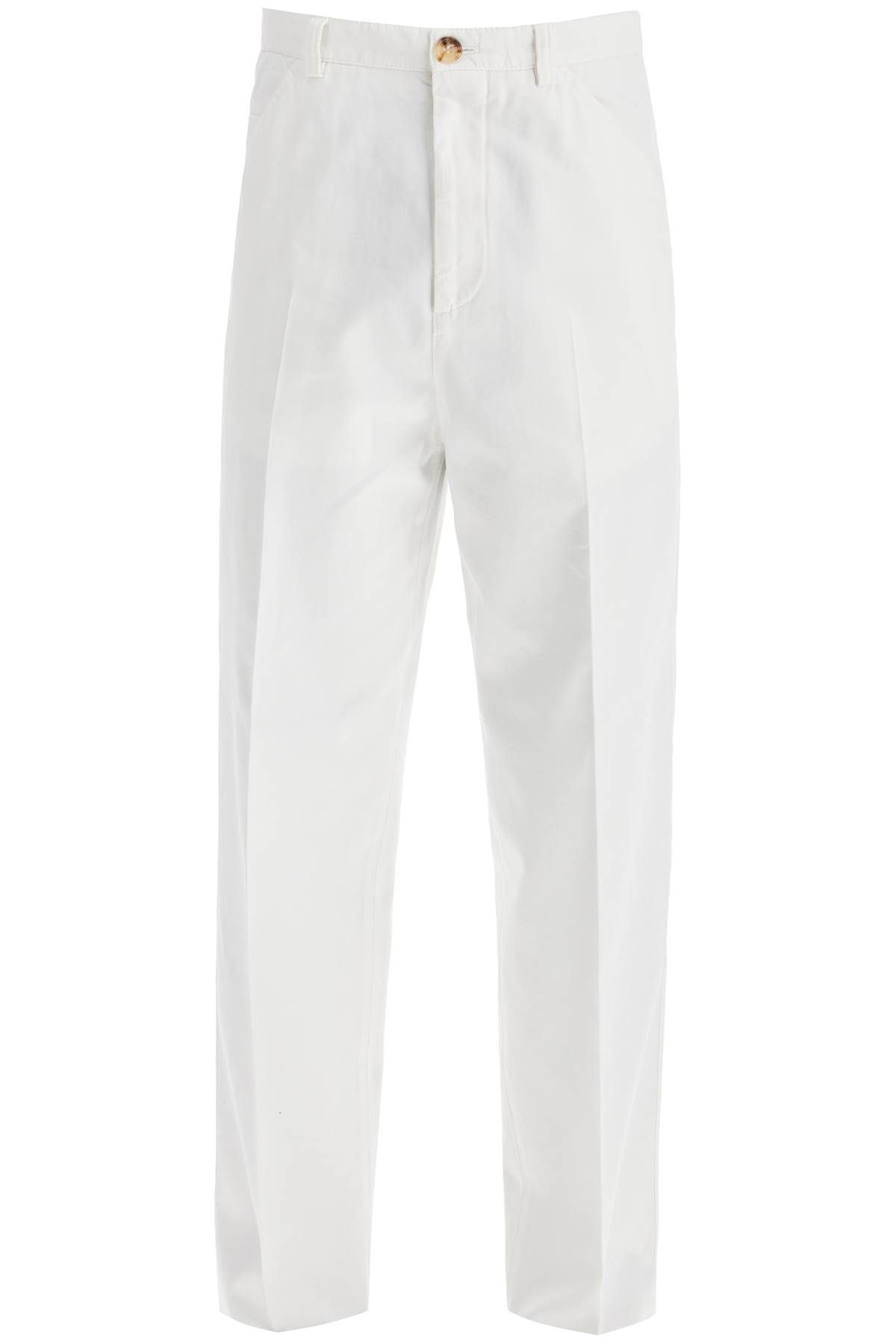 Brunello Cucinelli BRUNELLO CUCINELLI twill gabardine trousers with garment