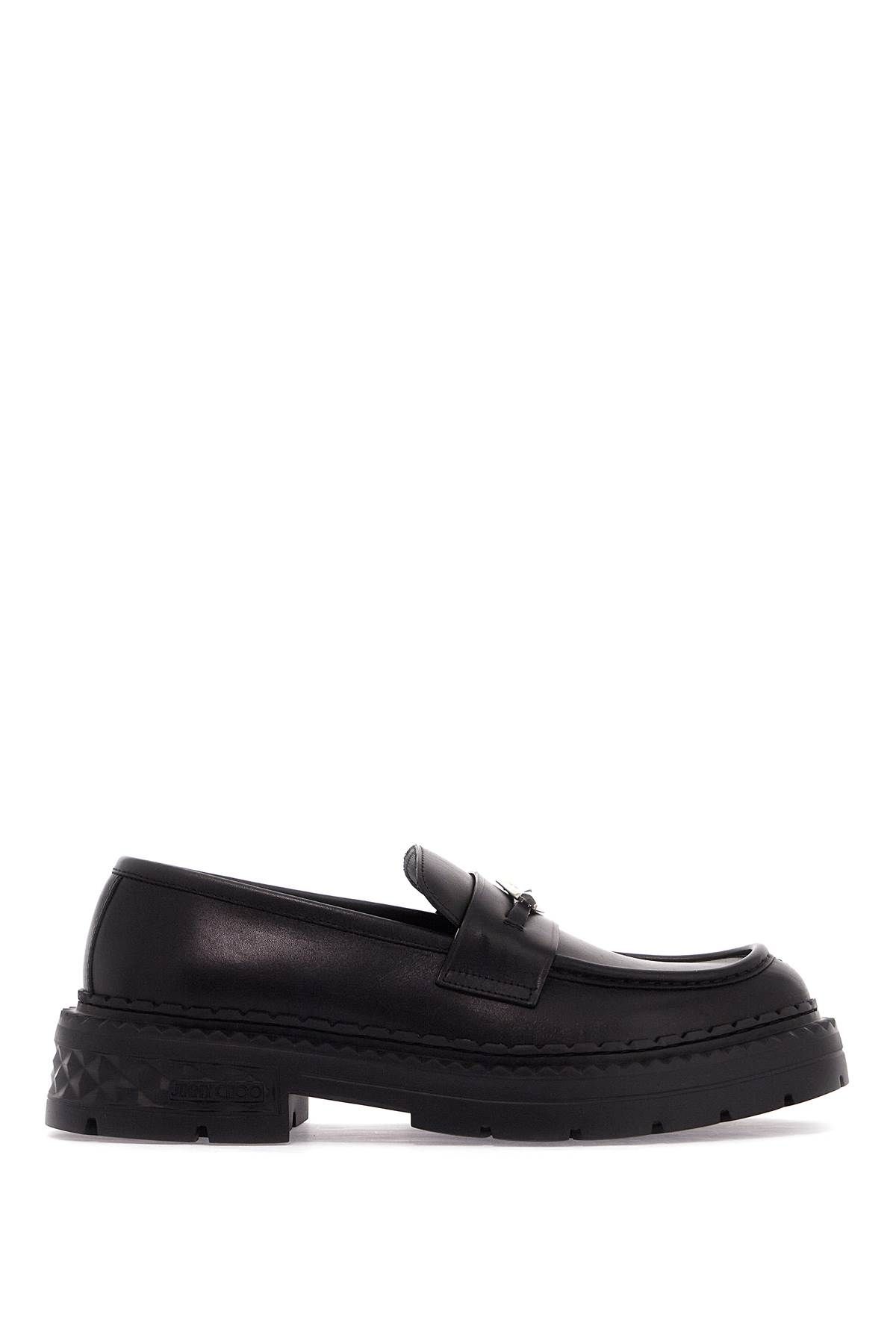 Jimmy Choo JIMMY CHOO leather marlow loafers