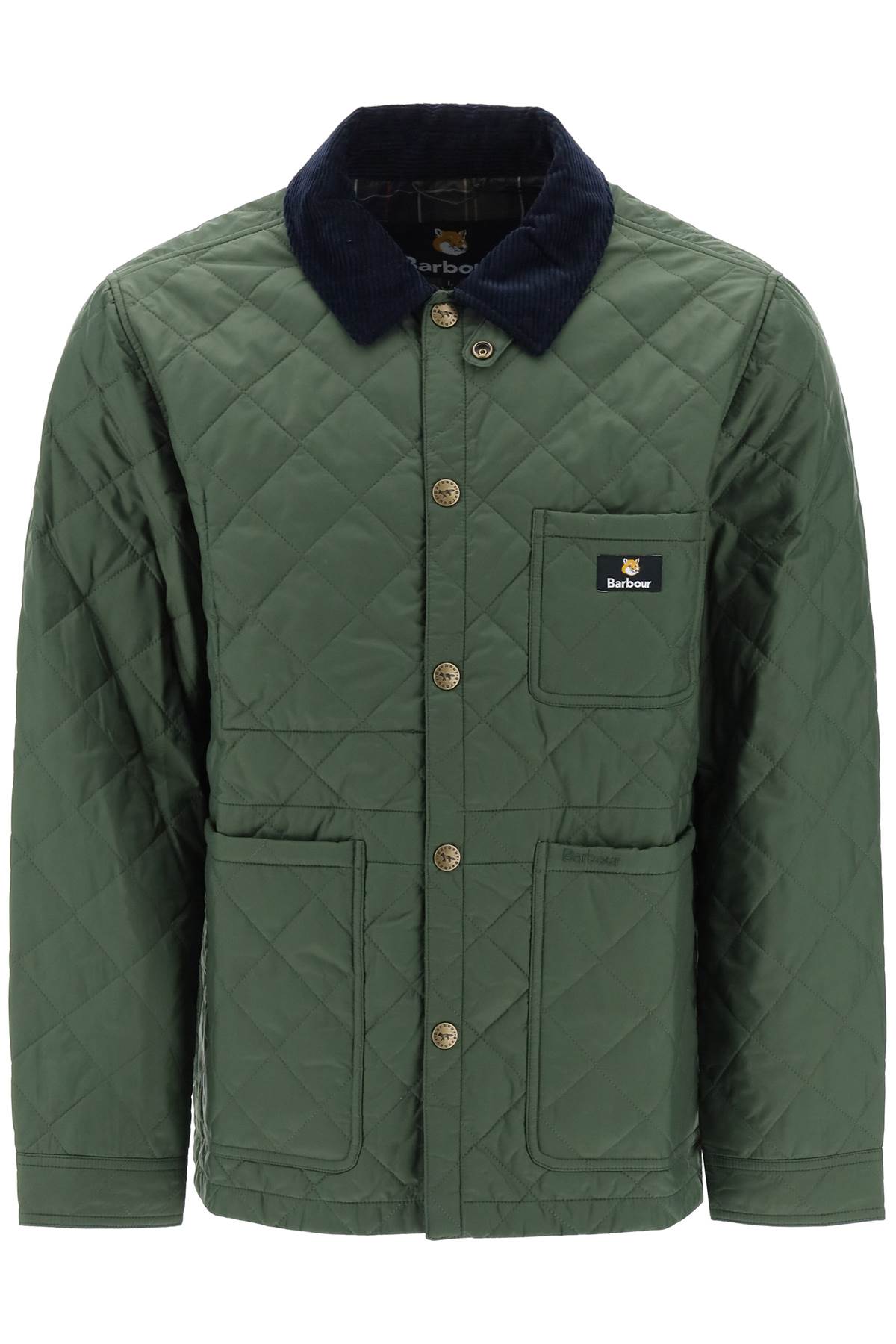 Barbour BARBOUR maison kitsuné kenning quilted jacket