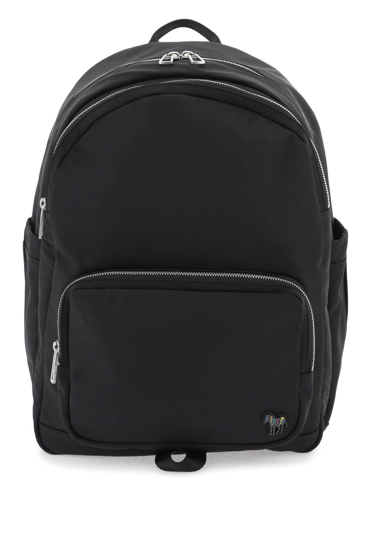 Ps Paul Smith PS PAUL SMITH nylon backpack with zebra detail