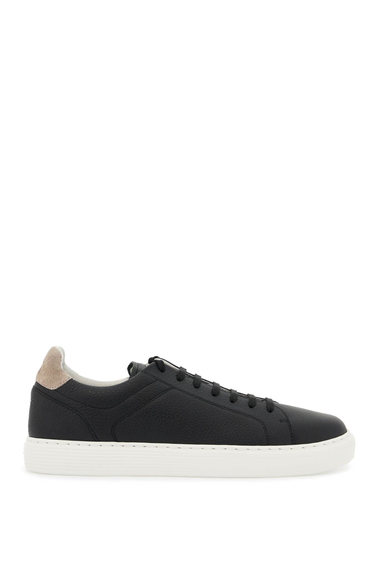 Brunello Cucinelli BRUNELLO CUCINELLI hammered leather sneakers