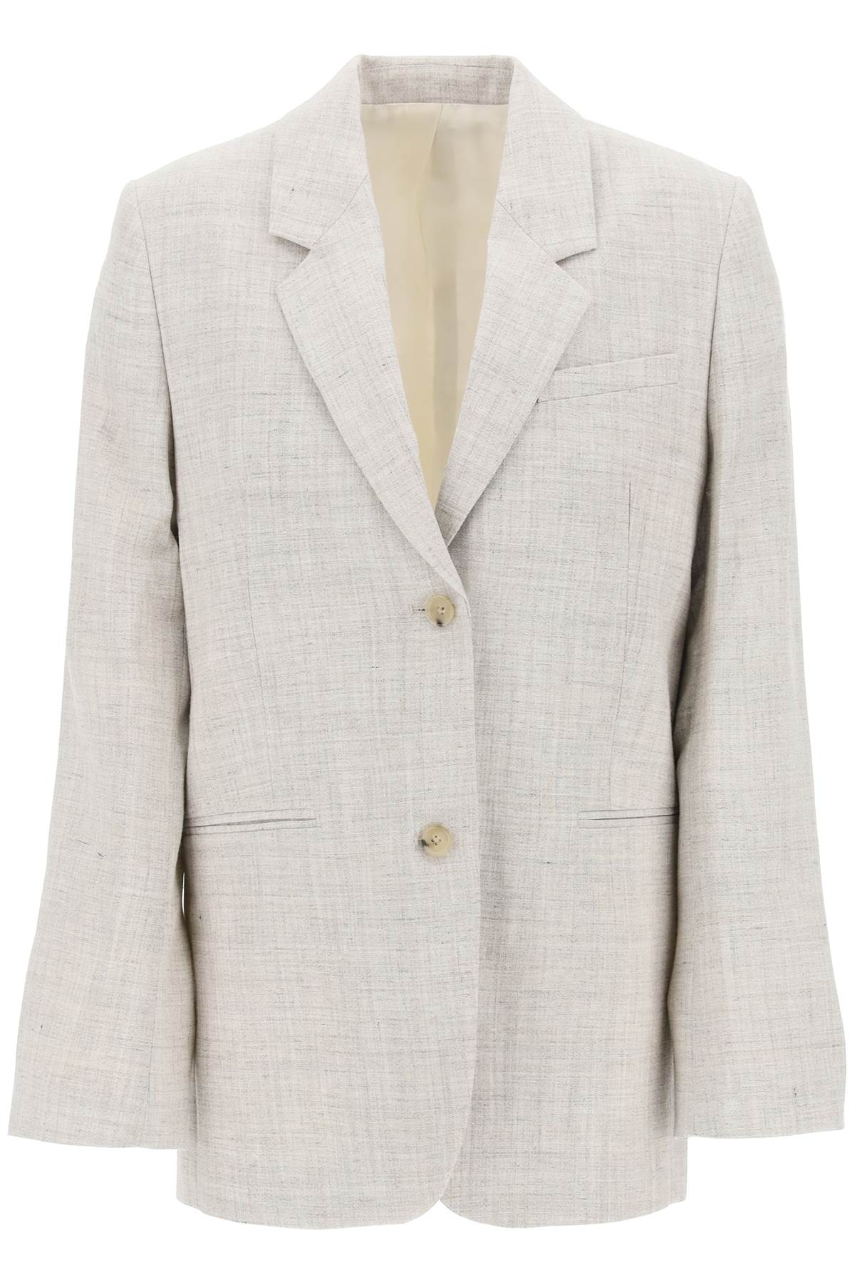 Toteme TOTEME single-breasted tailored jacket with m