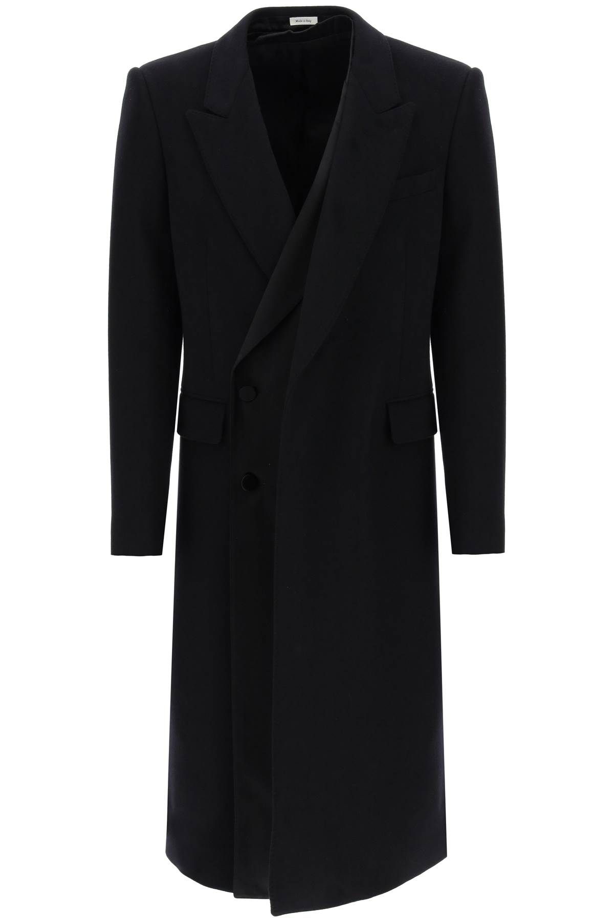 Alexander McQueen ALEXANDER MCQUEEN trompe l'oeil double-breasted coat