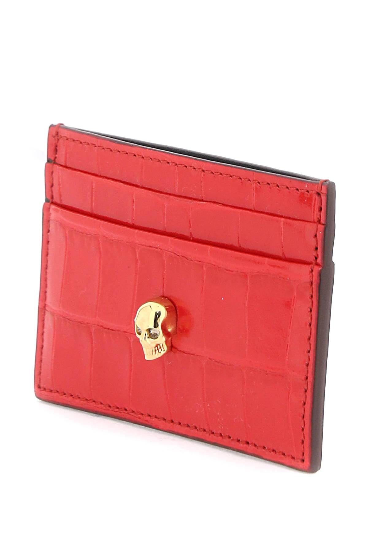 Alexander McQueen ALEXANDER MCQUEEN skull card holder