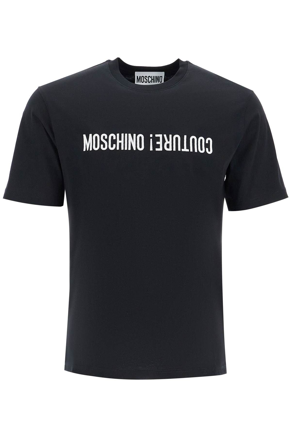 Moschino MOSCHINO t-shirt with embroidered lettering