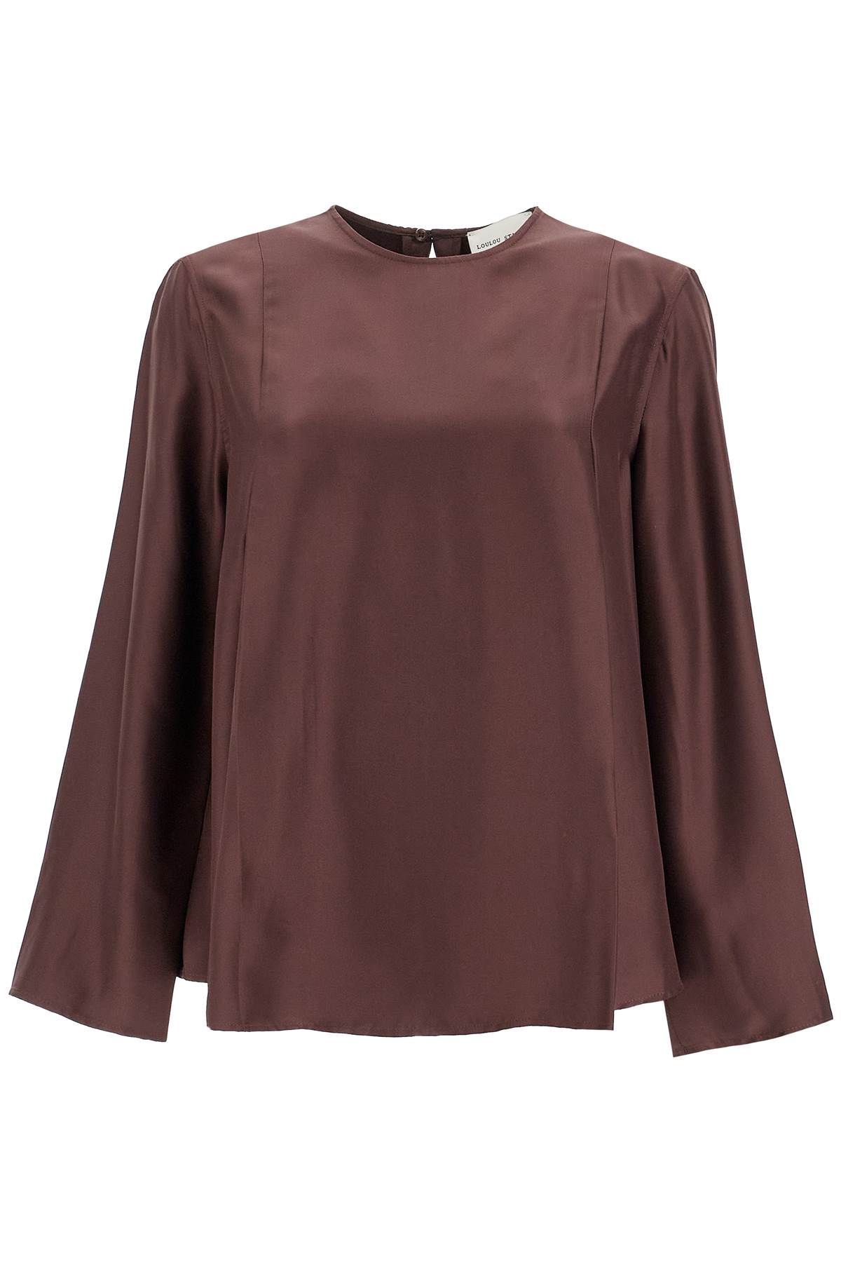 LOULOU STUDIO LOULOU STUDIO silk adalyn blouse