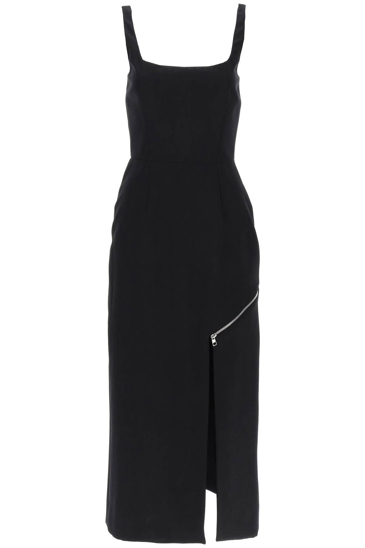 Alexander McQueen ALEXANDER MCQUEEN midi sheath dress with convertible panel