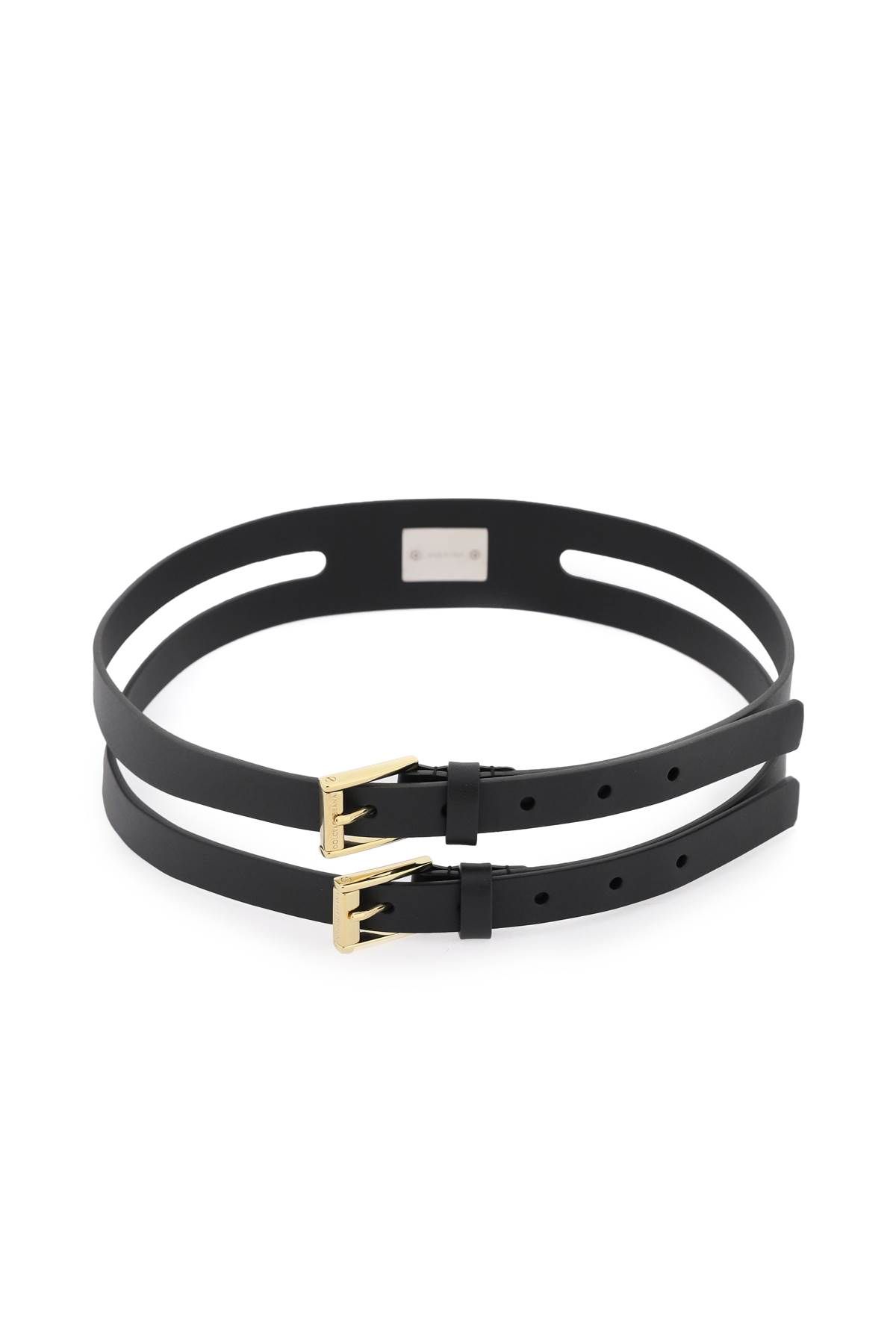 Dolce & Gabbana DOLCE & GABBANA belt with logo tag