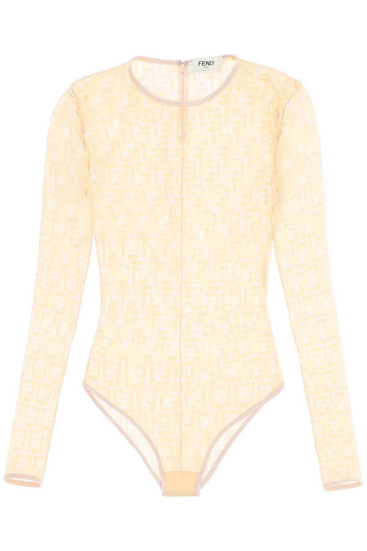 FENDI FENDI lace ff body suit