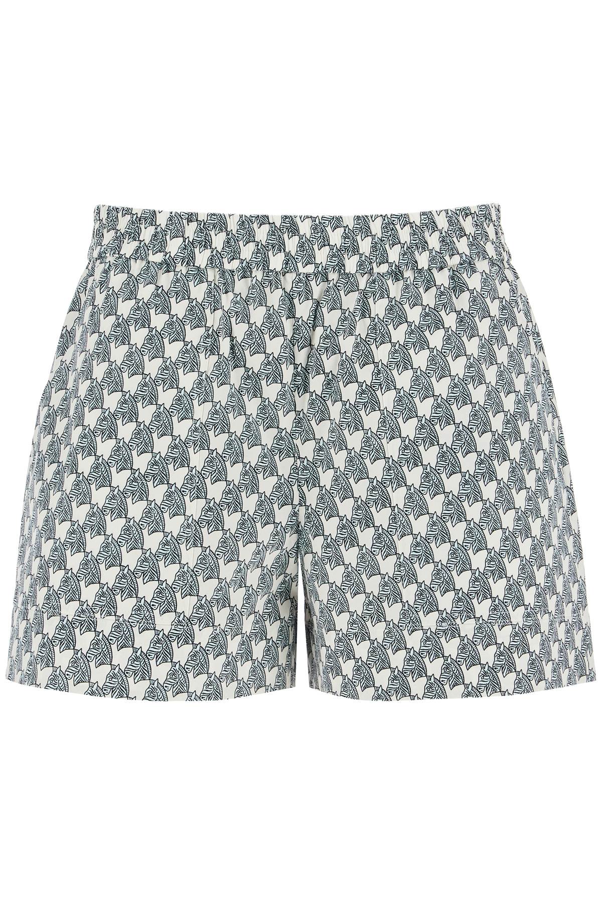 Tory Burch TORY BURCH printed poplin shorts for