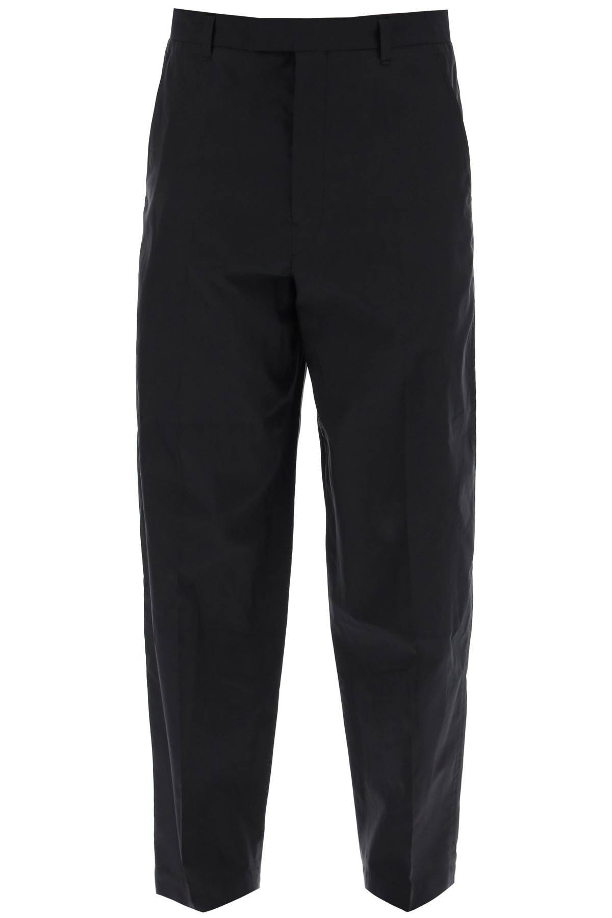 Lemaire LEMAIRE cotton and silk carrot pants for men
