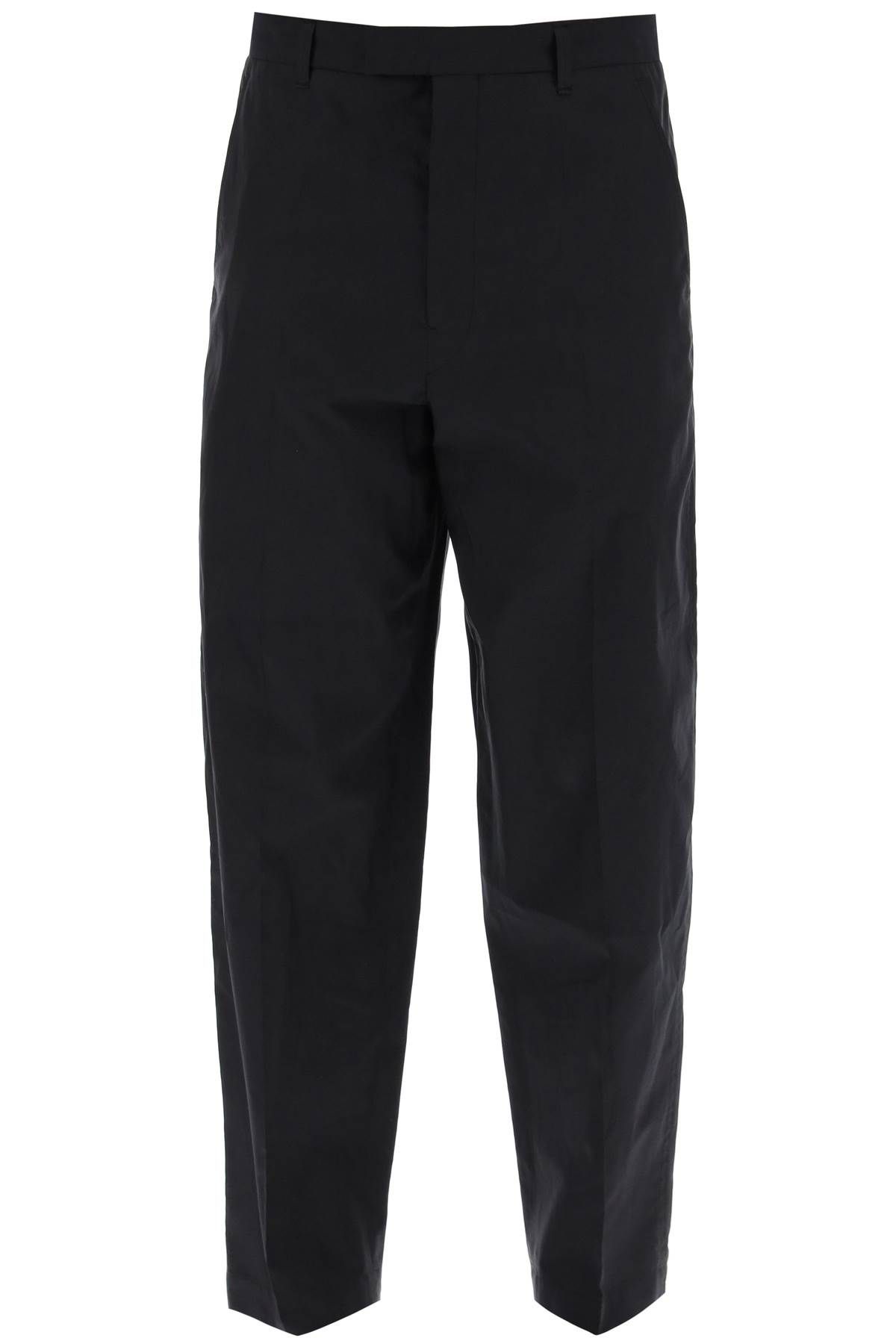 Lemaire LEMAIRE cotton and silk carrot pants for men