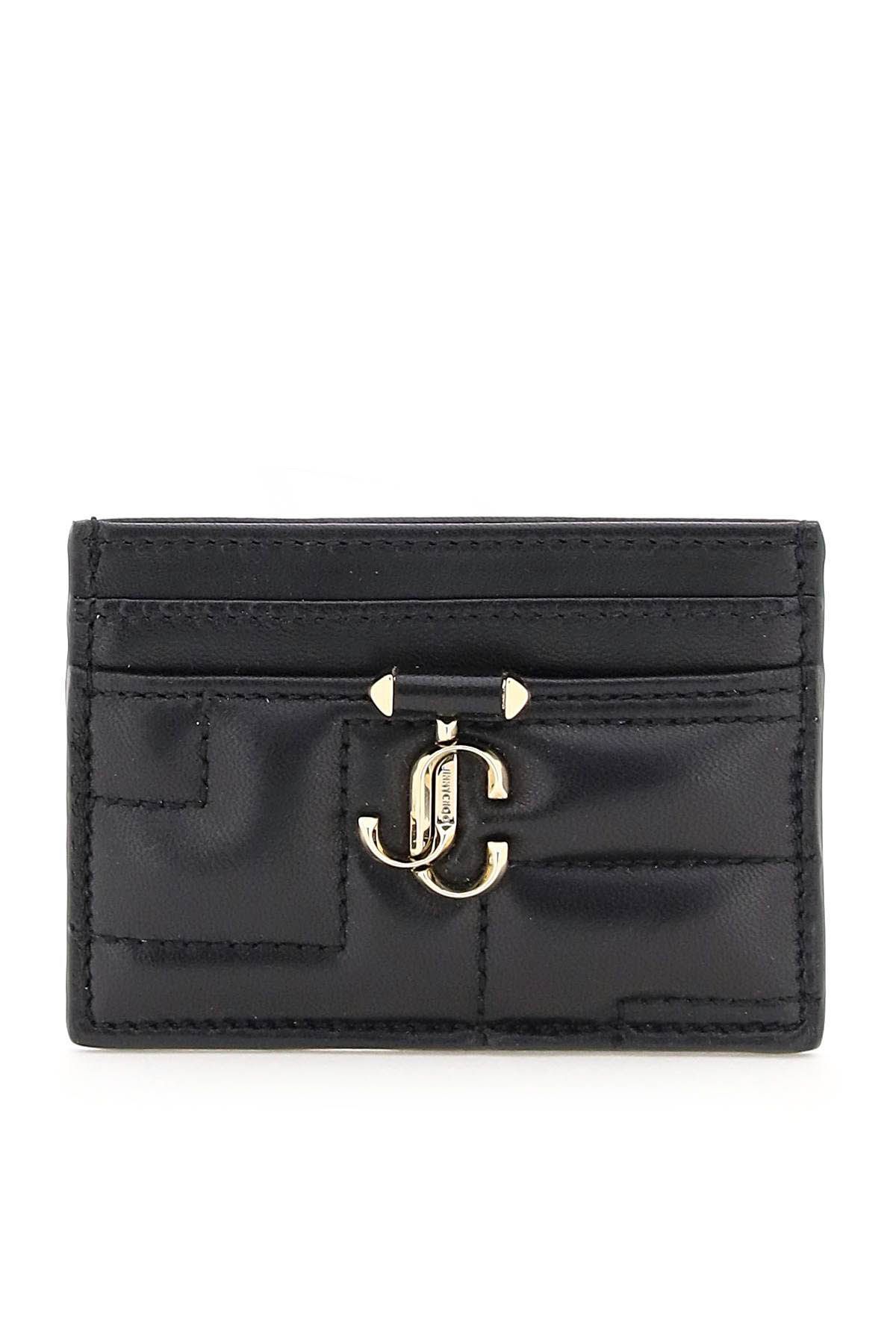 Jimmy Choo JIMMY CHOO quilted nappa leather card holder