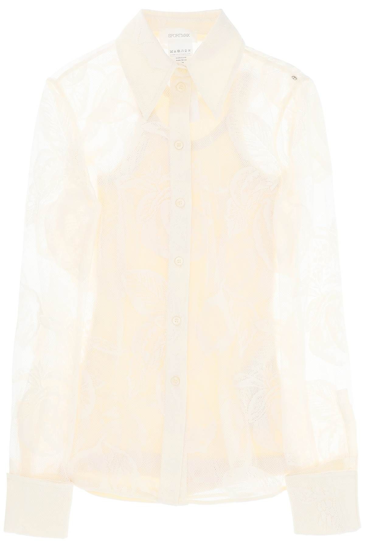 Sportmax SPORTMAX "pizzo asti lace shirt