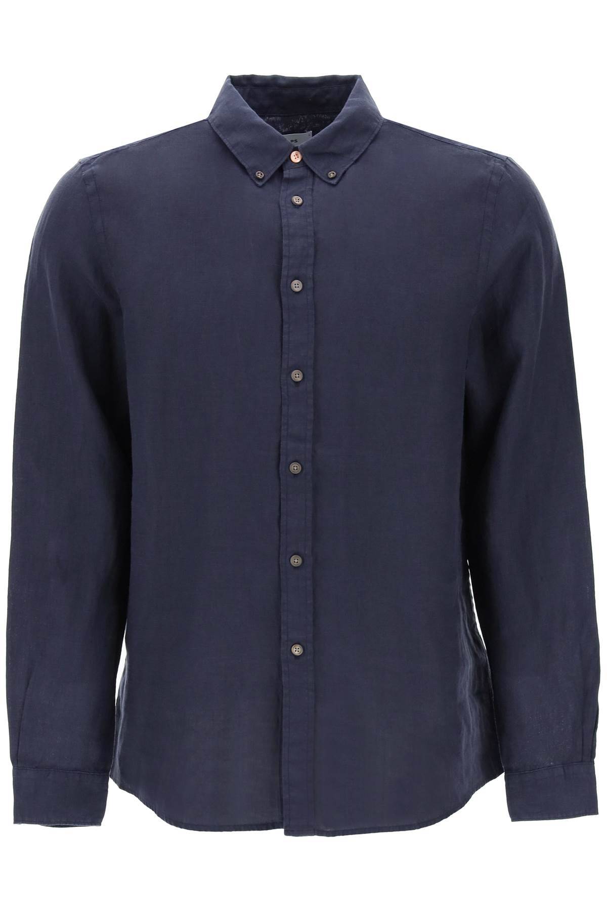 Ps Paul Smith PS PAUL SMITH linen button-down shirt for