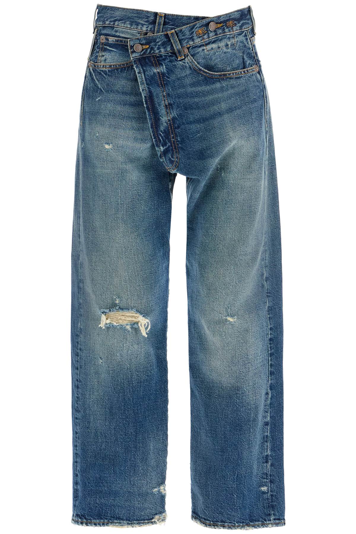 R13 R13 crossover denim