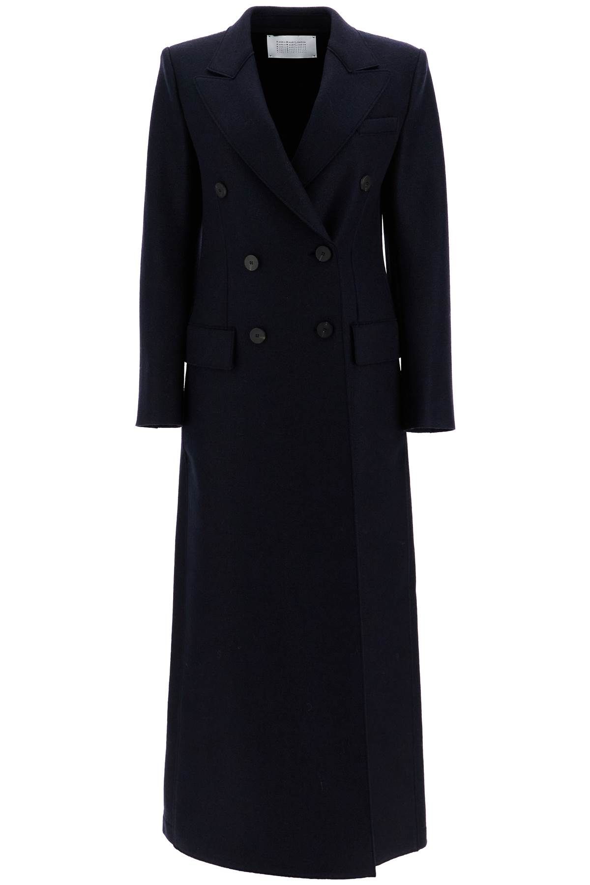 HARRIS WHARF LONDON HARRIS WHARF LONDON double-breasted pressed wool coat