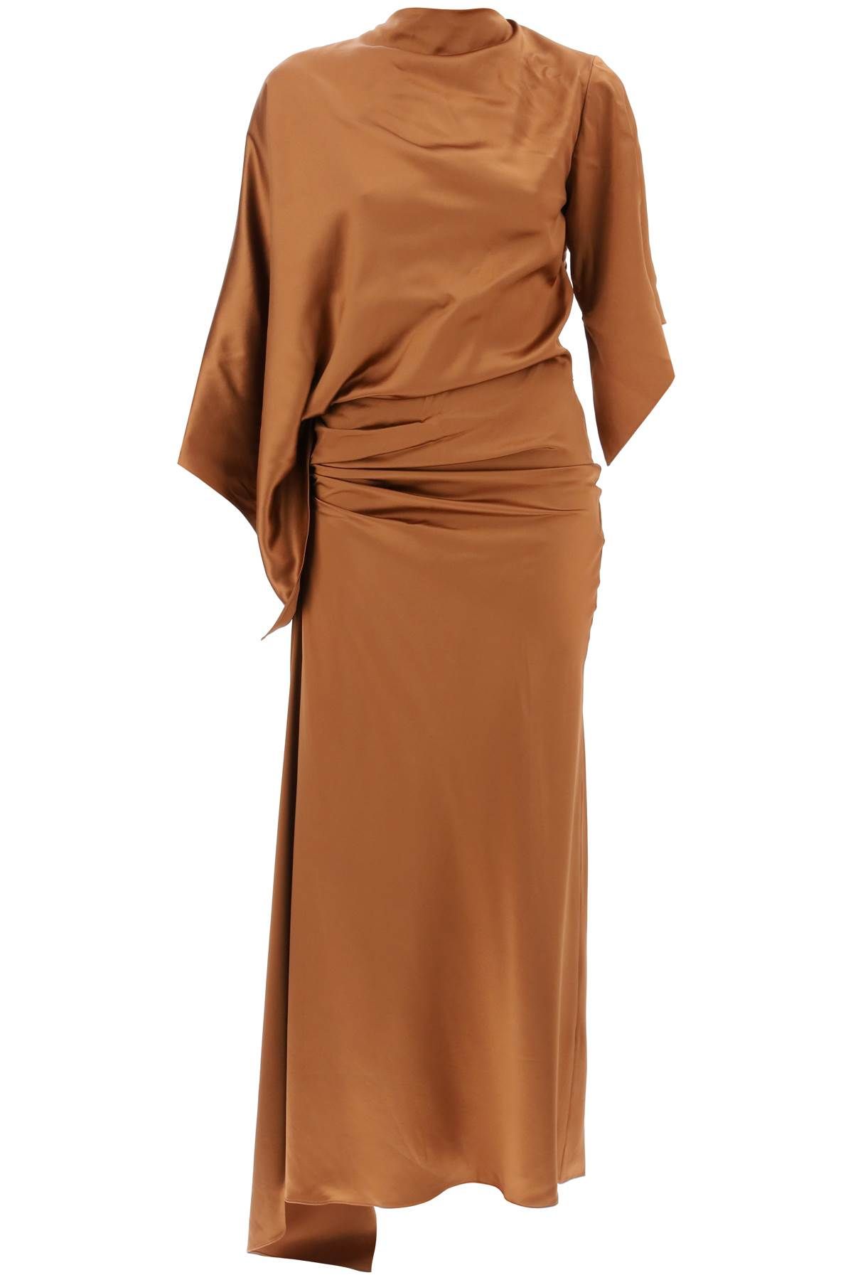 Christopher Esber CHRISTOPHER ESBER cusco silk draped midi dress